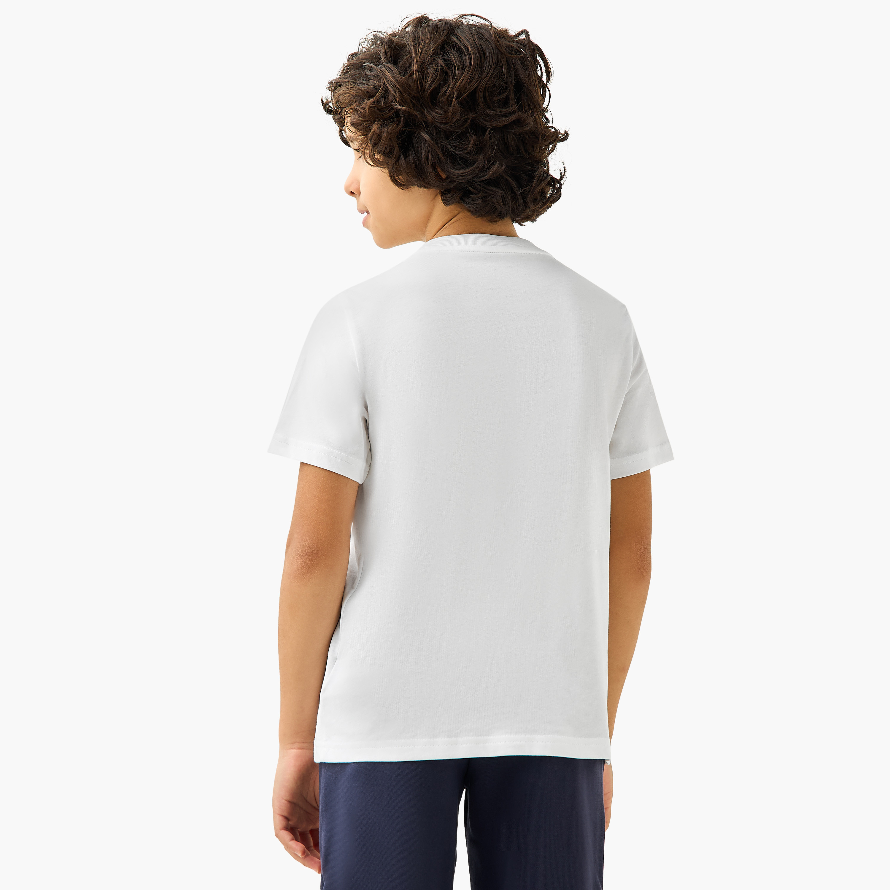 PUMA Graphic Print T-shirt with Short Sleeves-boys-clothing-sportswear-tops-image-3