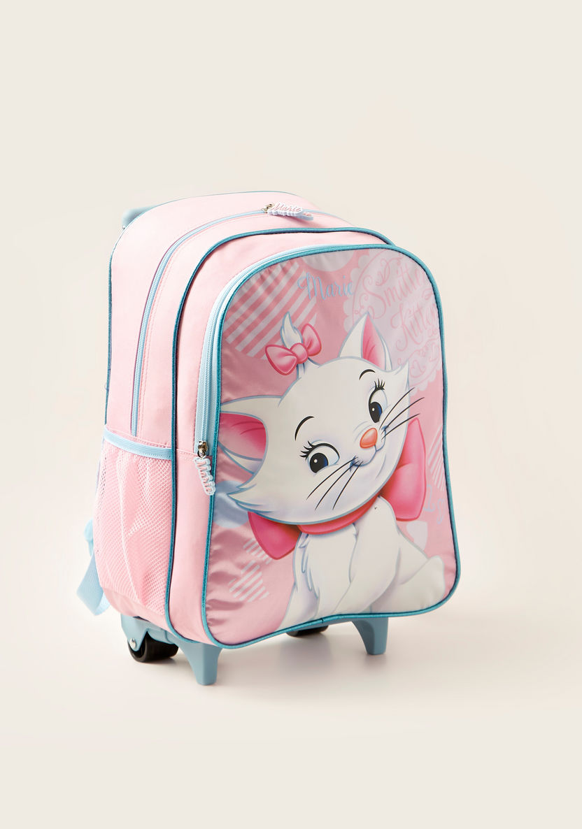 Disney Marie Print 5-Piece Trolley Backpack Set-School Sets-image-1