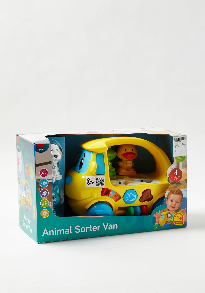 Juniors Animal Sorter Van Toy Set-Baby and Preschool-image-0
