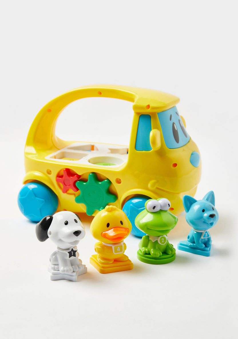 Juniors Animal Sorter Van Toy Set-Baby and Preschool-image-2