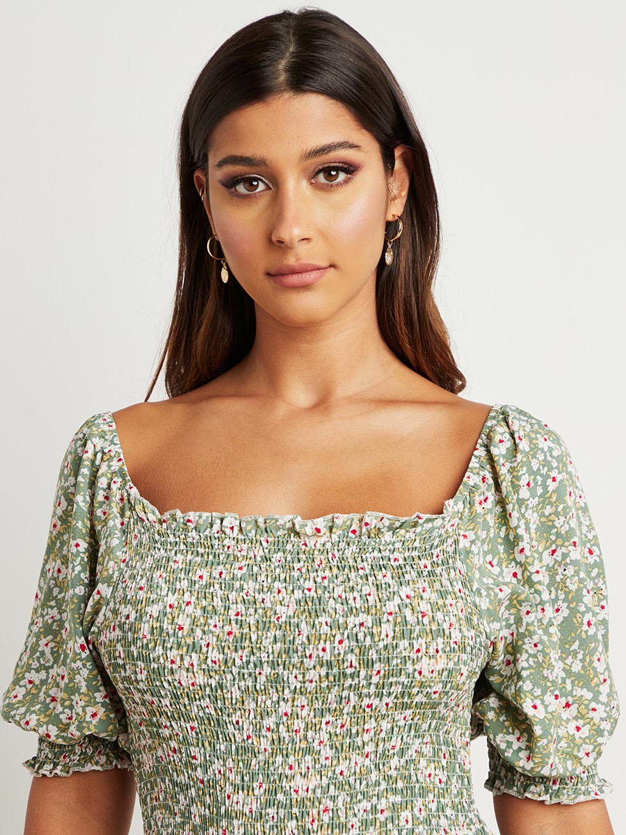 فستان طويل مطبوع من ستايلي-women-clothing-dresses-image-4