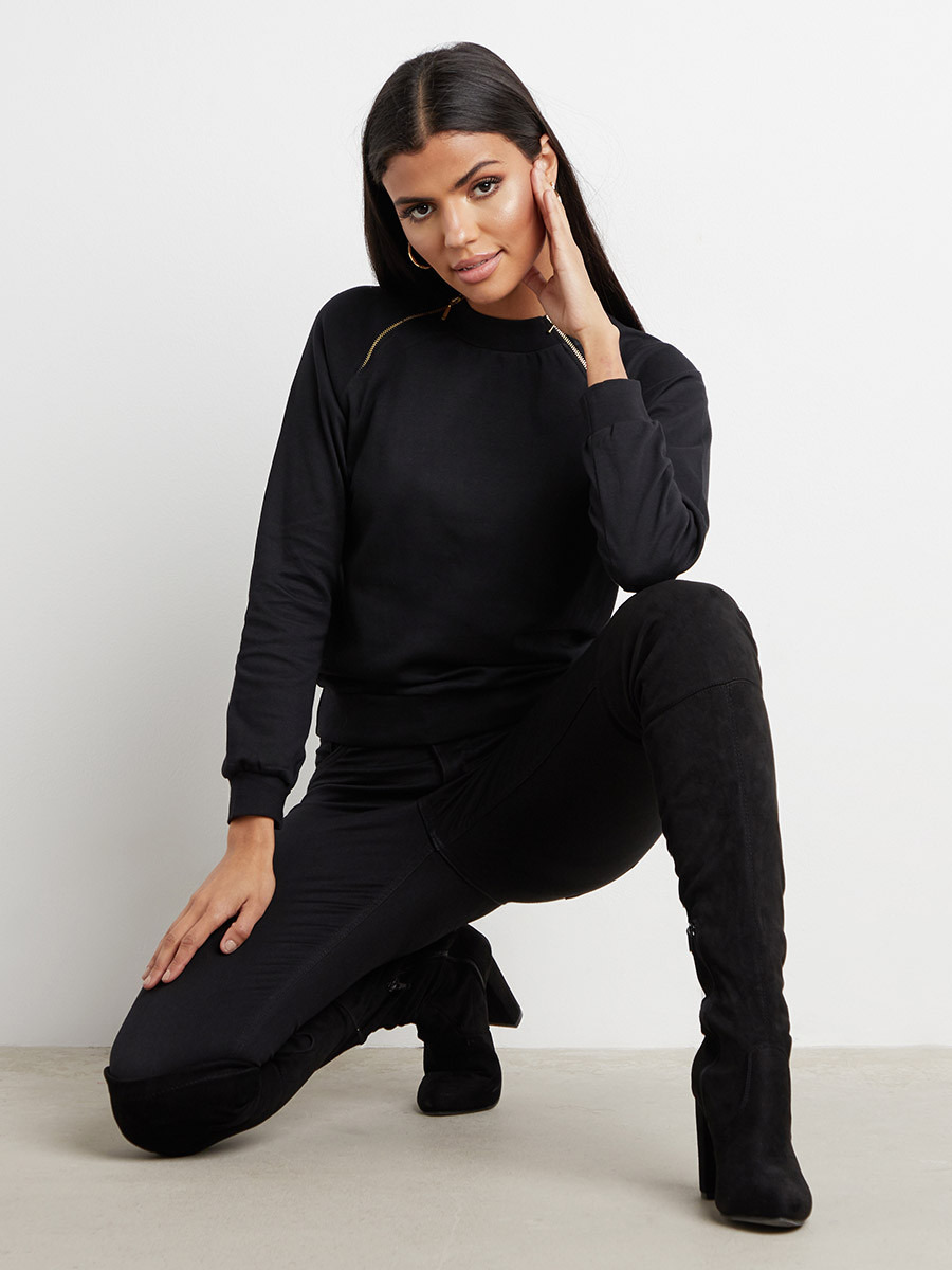 تيشيرت بأكمام طويلة وسحّاب-women-clothing-hoodiesandsweatshirts-sweatshirts-image-5