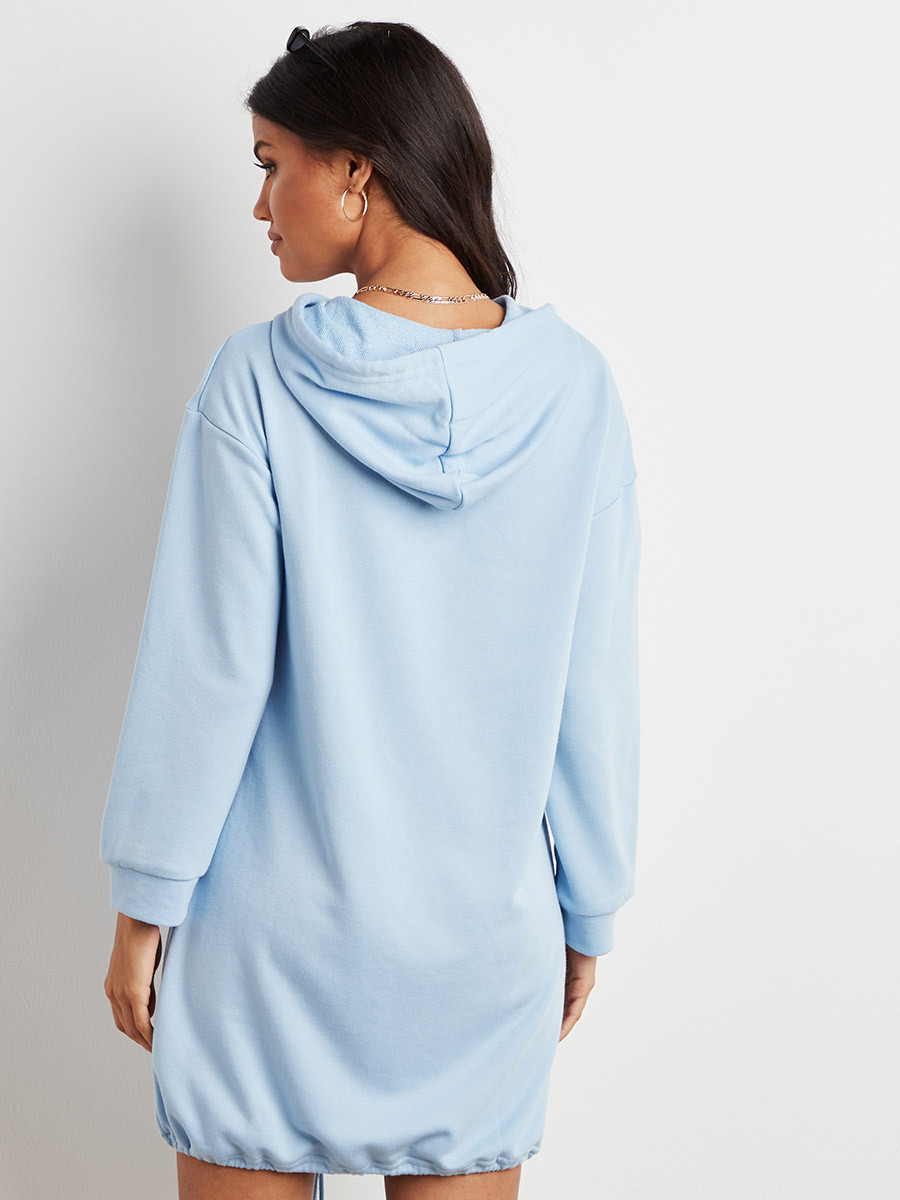 فستان قصير بتصميم هودي من ستايلي-women-clothing-dresses-image-4
