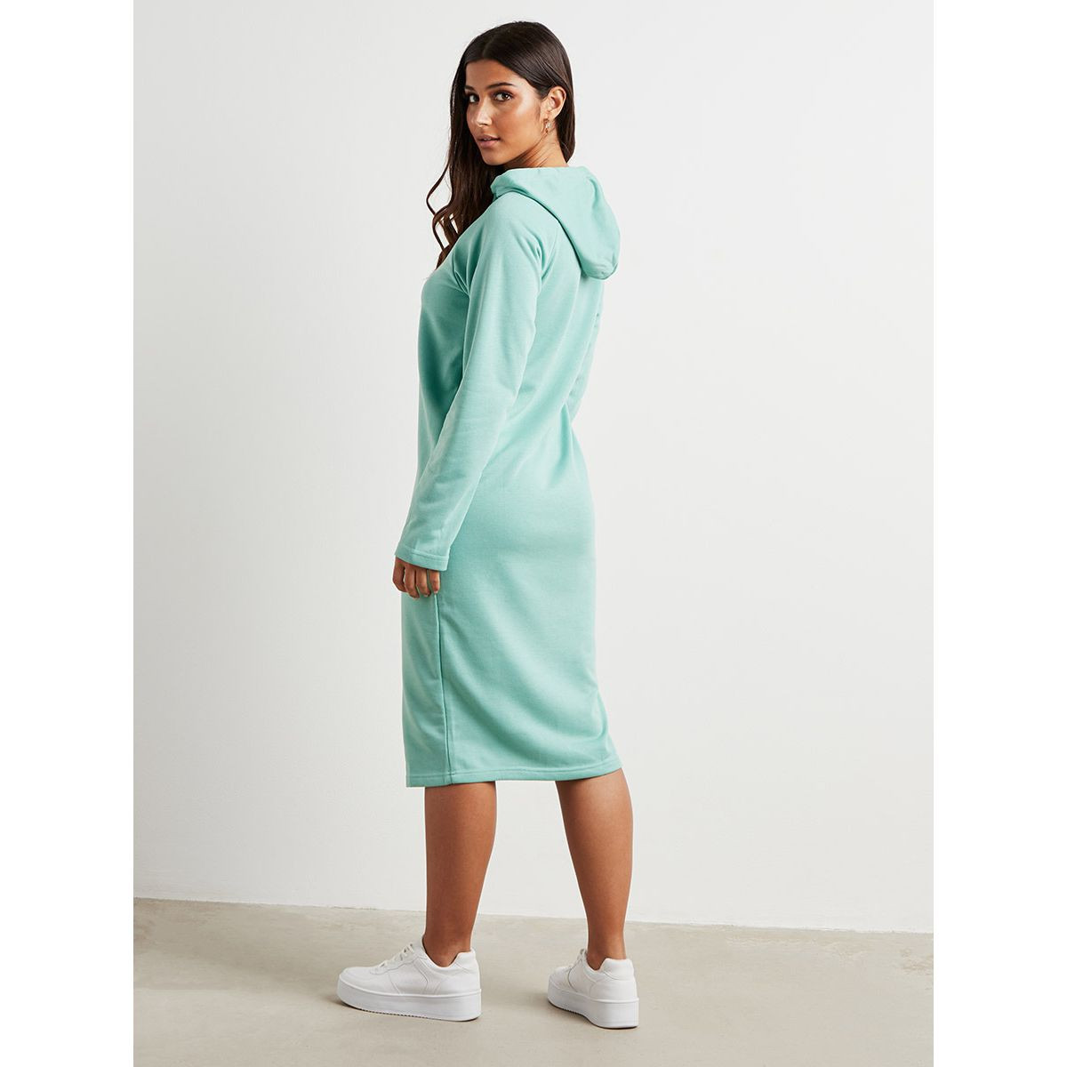 فستان ميدي بتصميم هودي من ستايلي-women-clothing-dresses-image-4