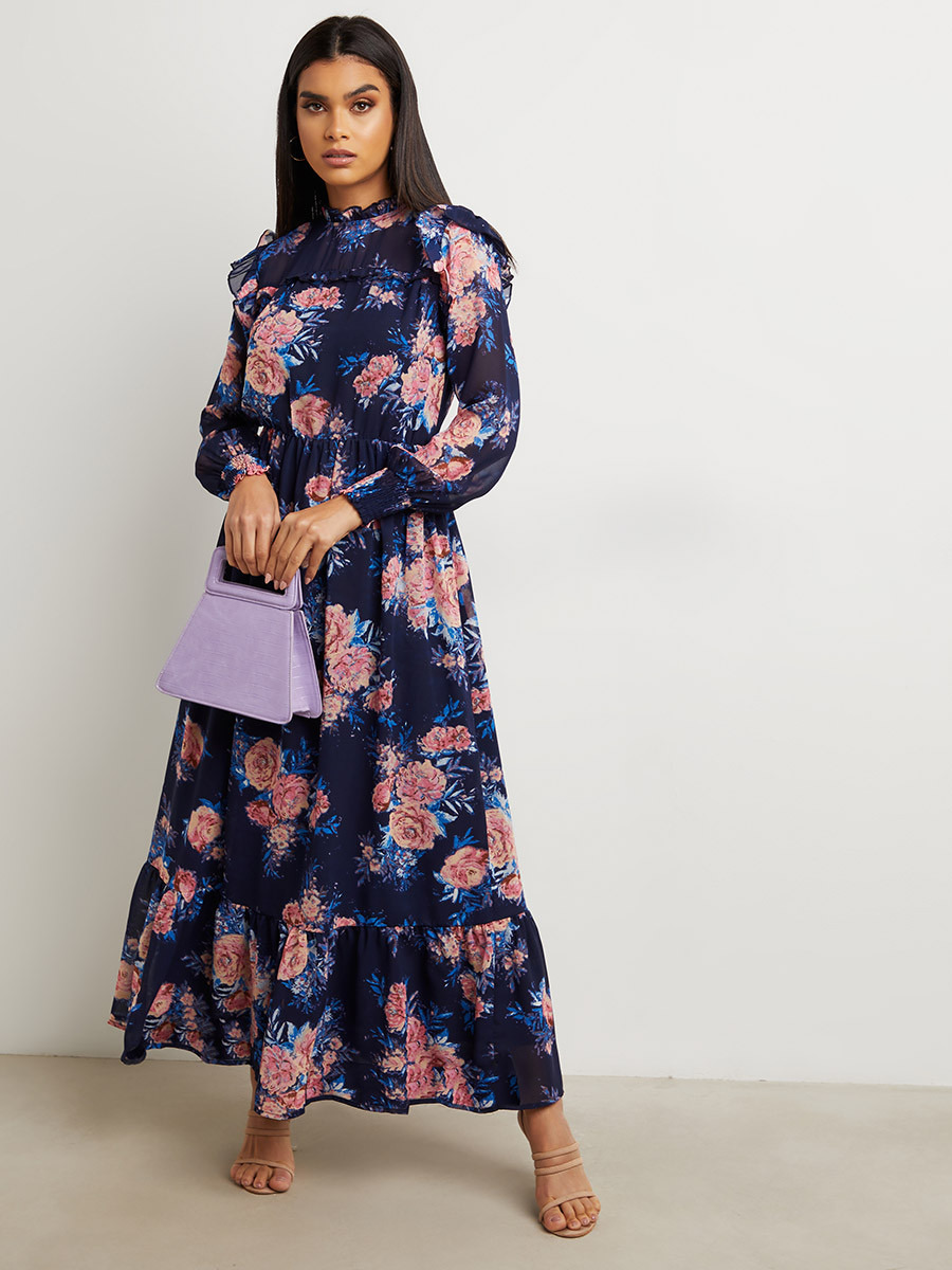 فستان طويل مطبوع-women-clothing-dresses-image-1
