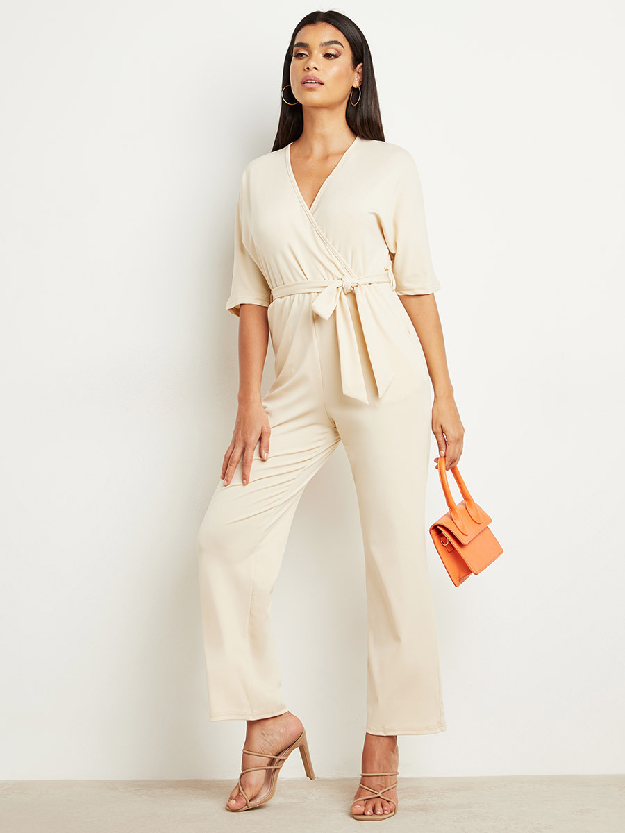 أفرول بحزام خصر من ستايلي-women-clothing-jumpsuits-image-1