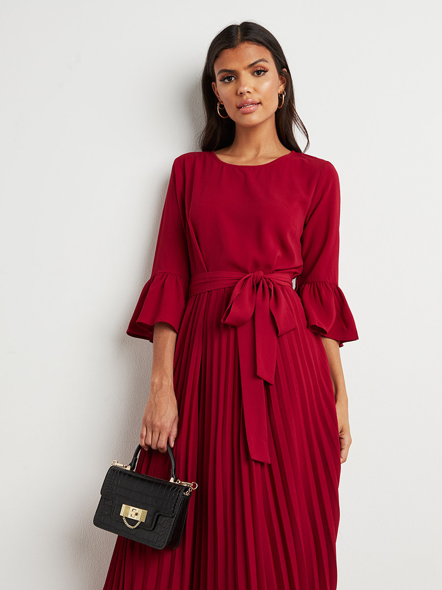 فستان طويل بأكمام طويلة من ستايلي-women-clothing-dresses-image-2