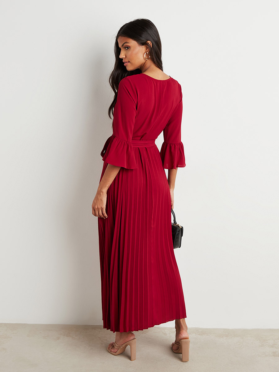 فستان طويل بأكمام طويلة من ستايلي-women-clothing-dresses-image-5
