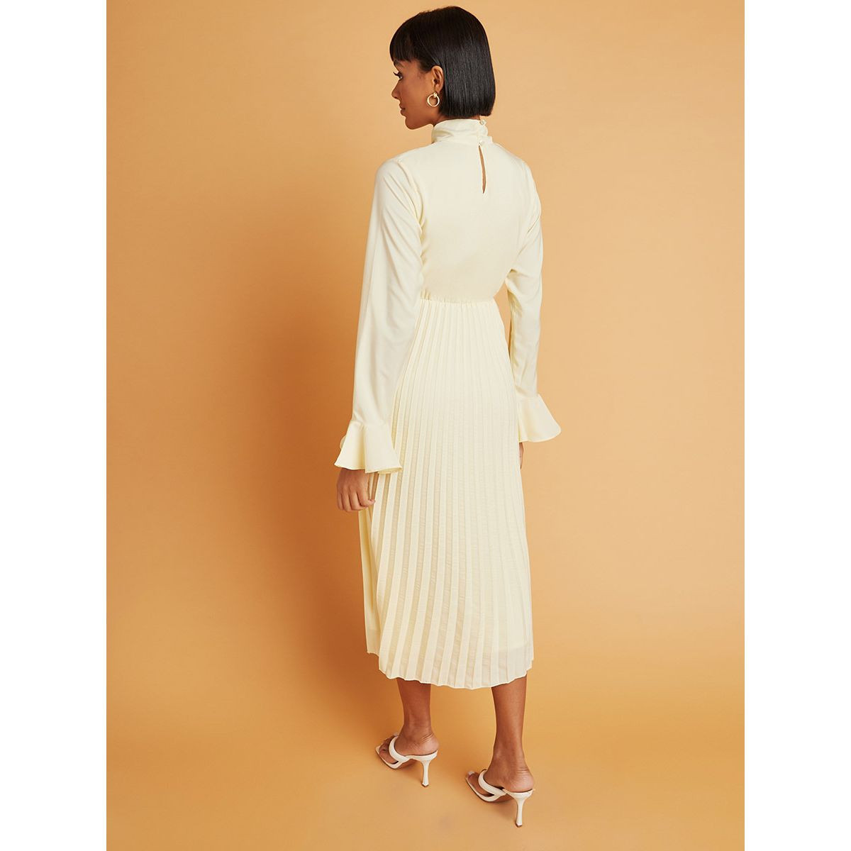 فستان ميدي بحافة واسعة-women-clothing-dresses-image-5