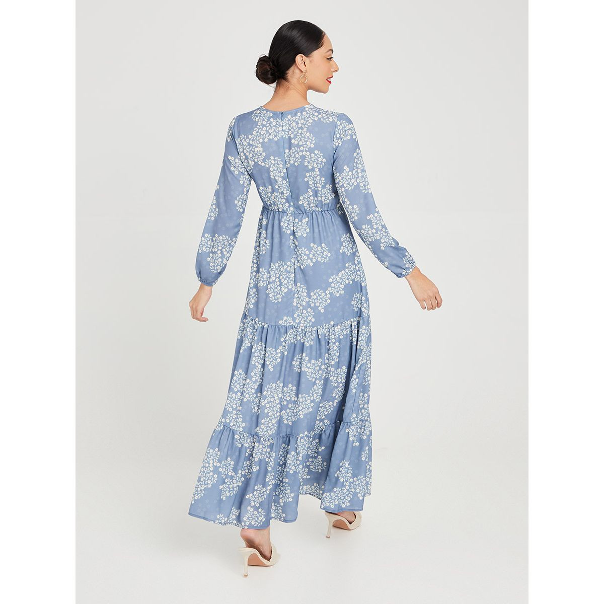 فستان طويل باكمام طويلة من ستايلي-women-clothing-dresses-image-5