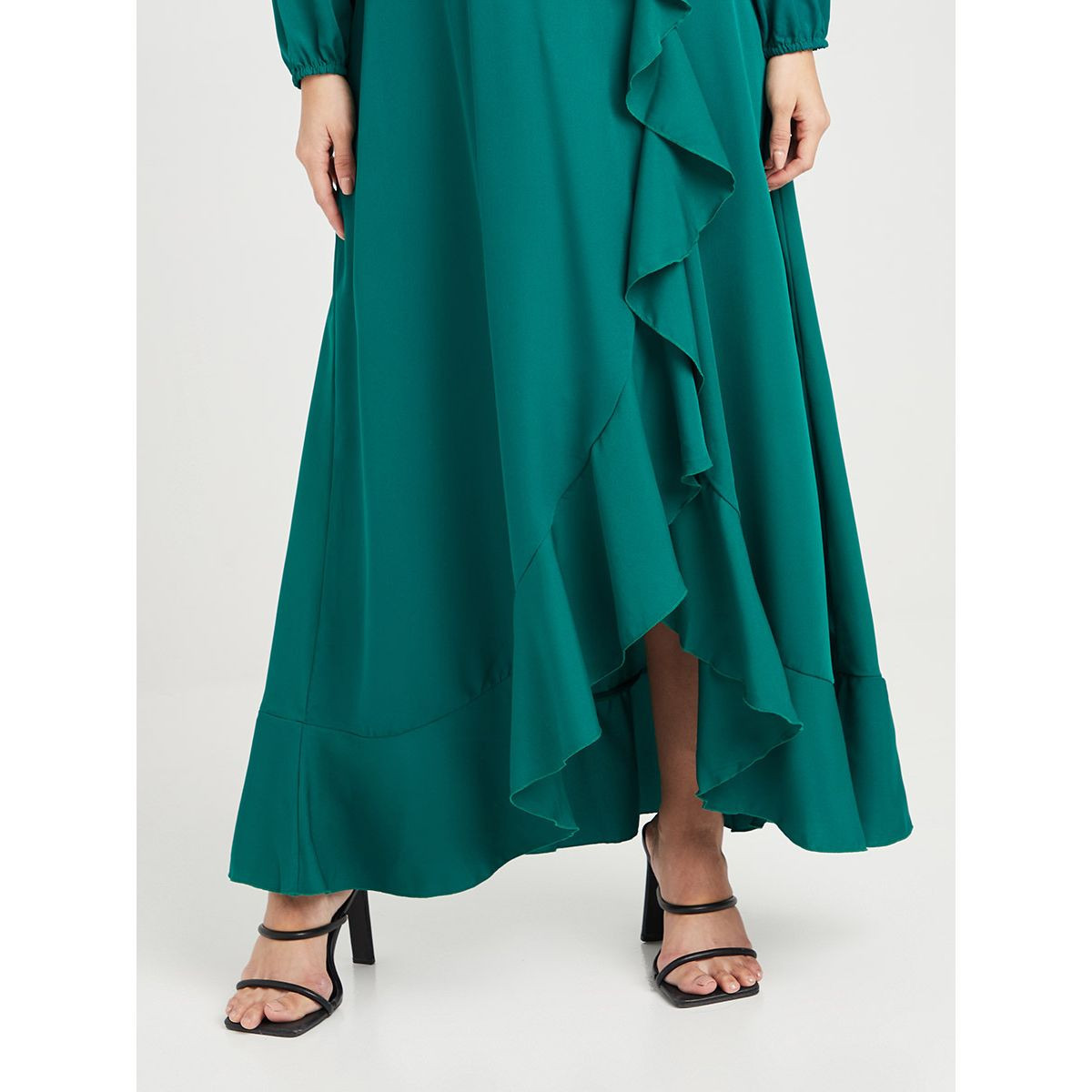 فستان طويل بنمط لف من ستايلي-women-clothing-dresses-image-3