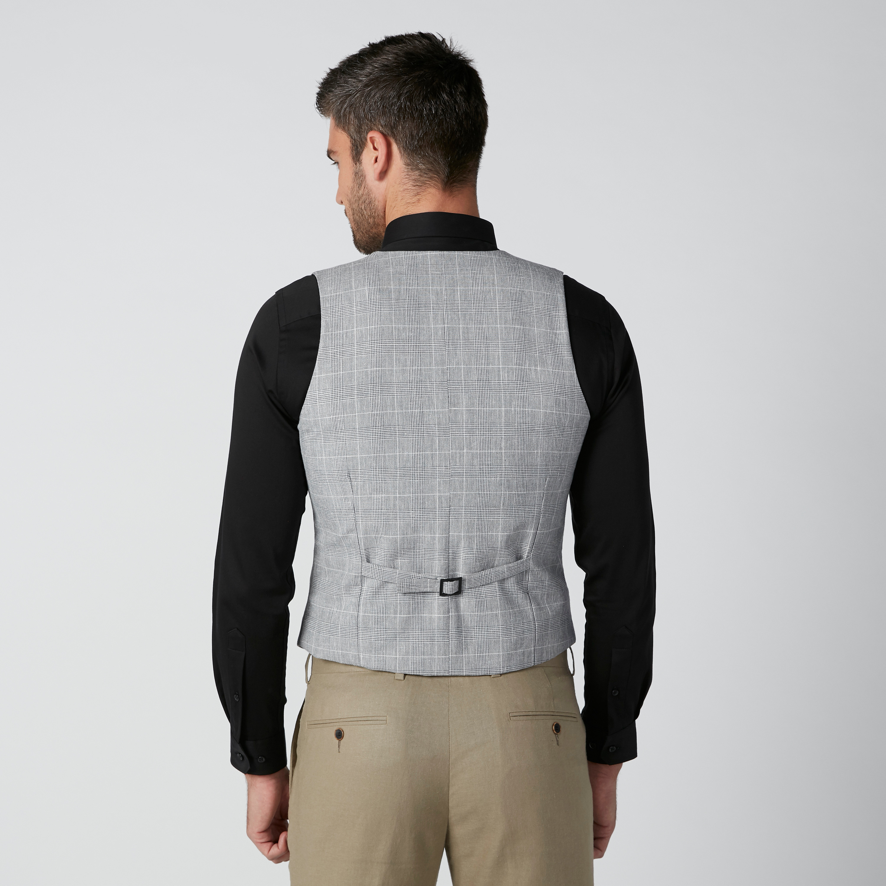 Chequered waistcoat hotsell