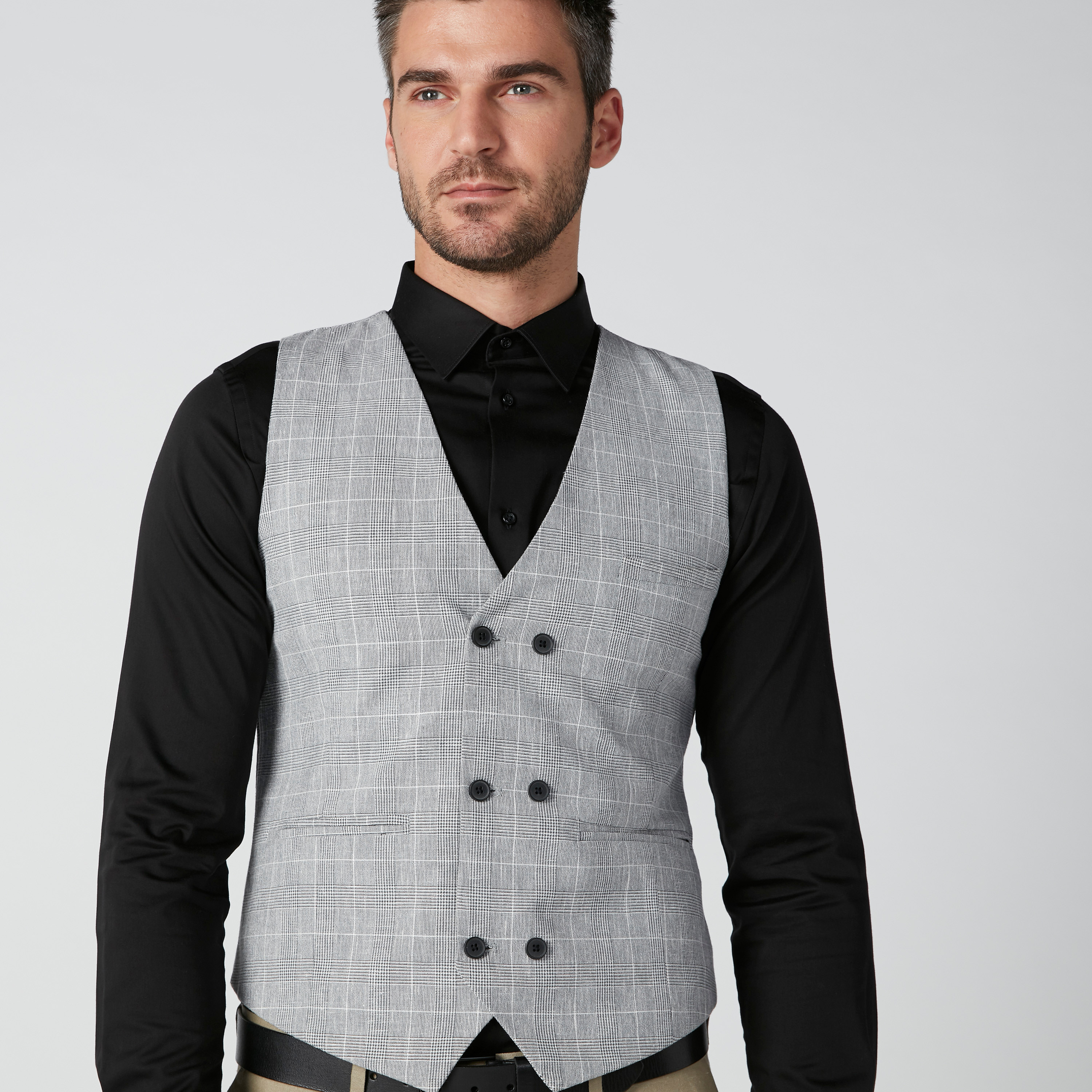 Chequered waistcoat store