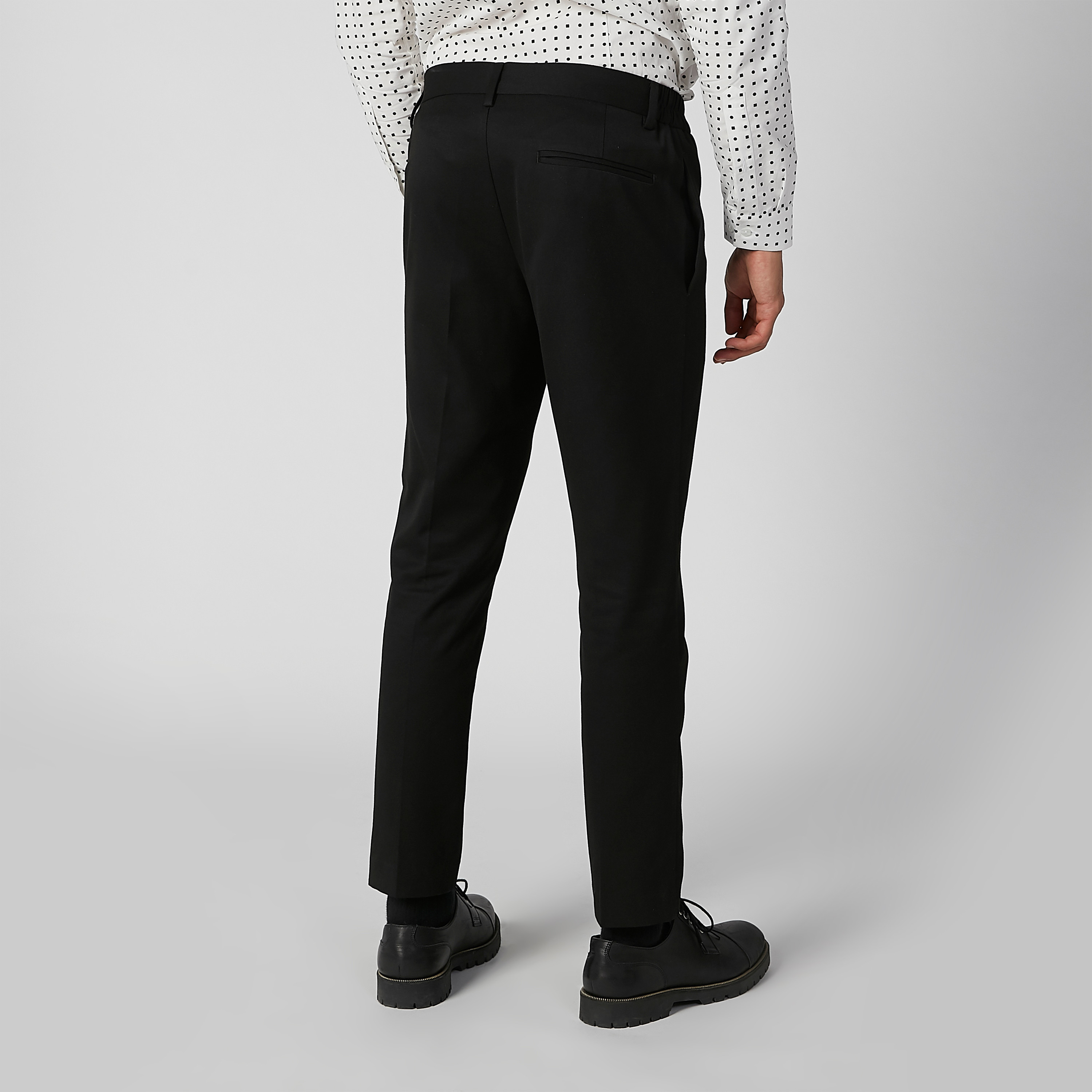 Mens formal store trousers slim fit