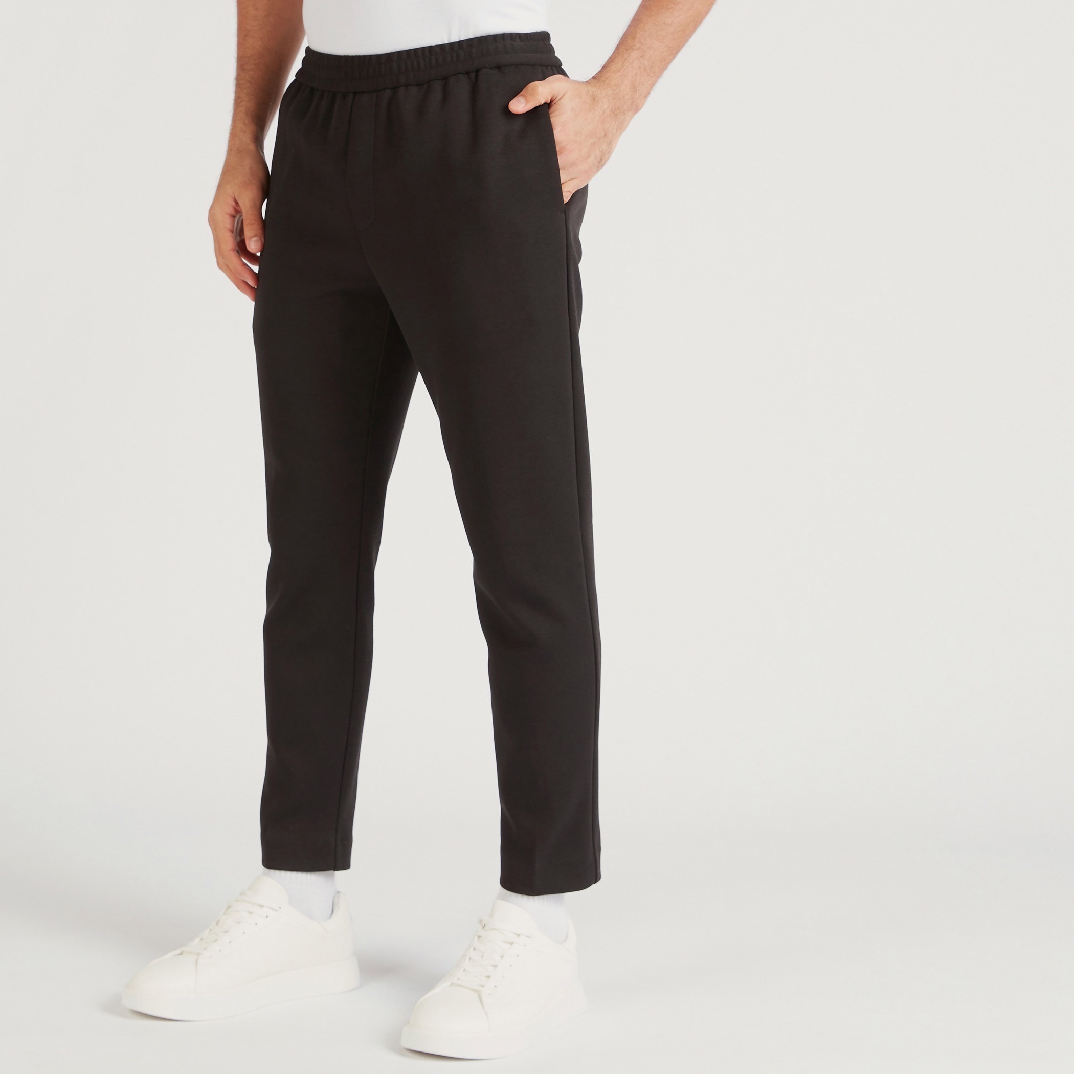 Elastic waistband trousers– Róhe
