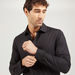 Solid Shirt with Long Sleeves and Button Closure-Shirts-thumbnailMobile-2