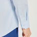 Solid Slim Fit Button Up Shirt with Long Sleeves-Shirts-thumbnail-5