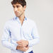 Striped Long Sleeves Shirt with Button Closure and Chest Pocket-Shirts-thumbnailMobile-2