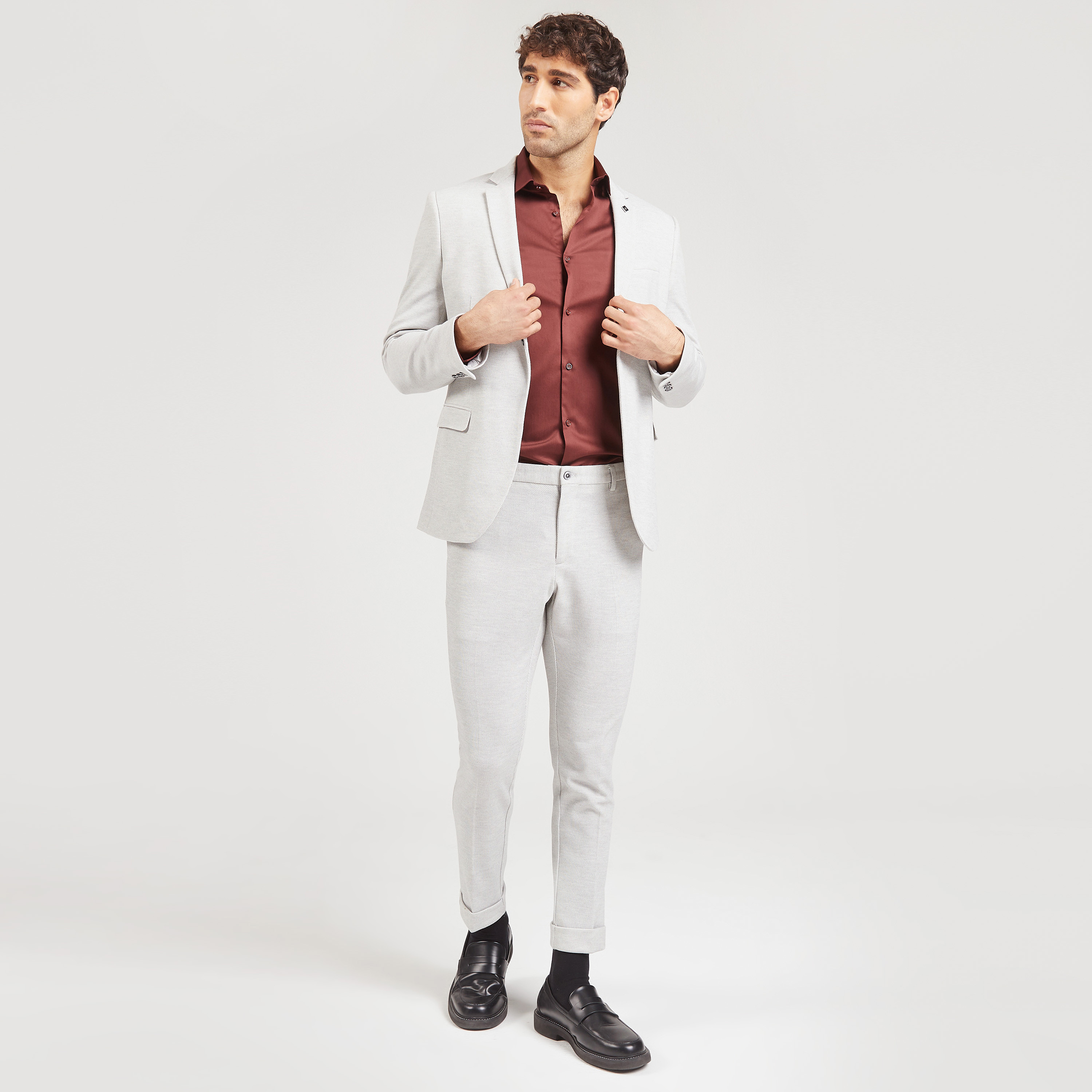 قميص رسمي سادة بأكمام طويلة وزر إغلاق-men-clothing-shirts-image-11