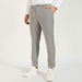 Solid Slim Fit Trousers with Button Closure and Pockets-Pants-thumbnail-0