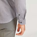 Textured Shirt with Long Sleeves and Button Closure-Shirts-thumbnail-2