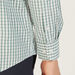 Checked Long Sleeve Shirt with Button Closure and Pocket-Shirts-thumbnail-4