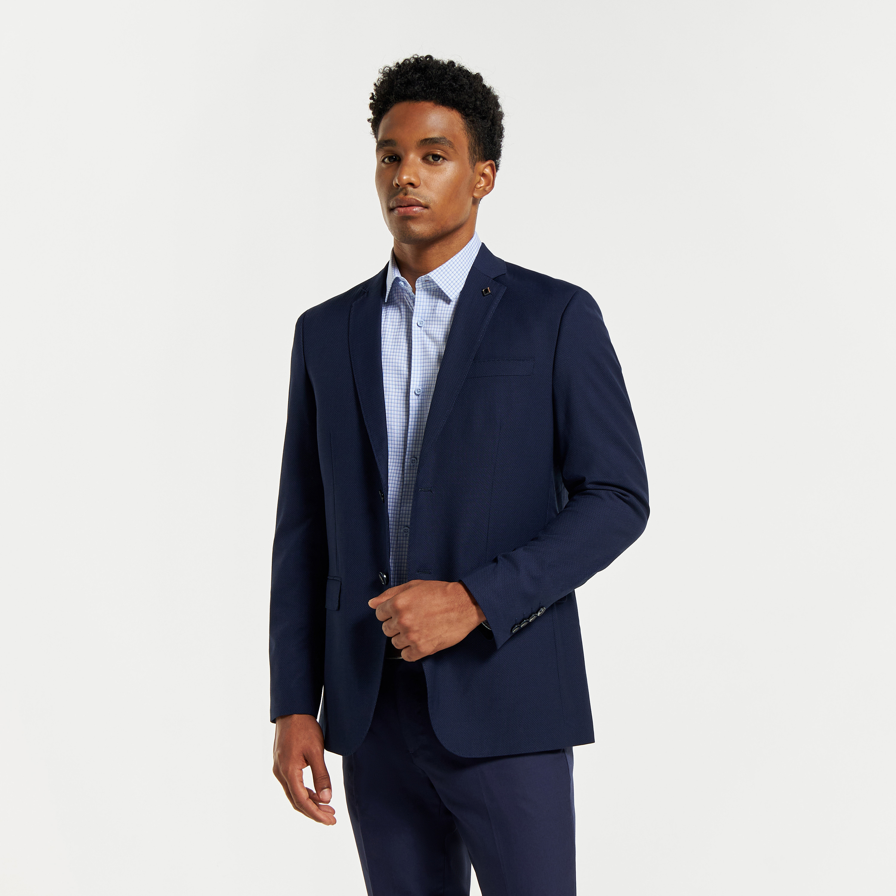 notched lapel blazer