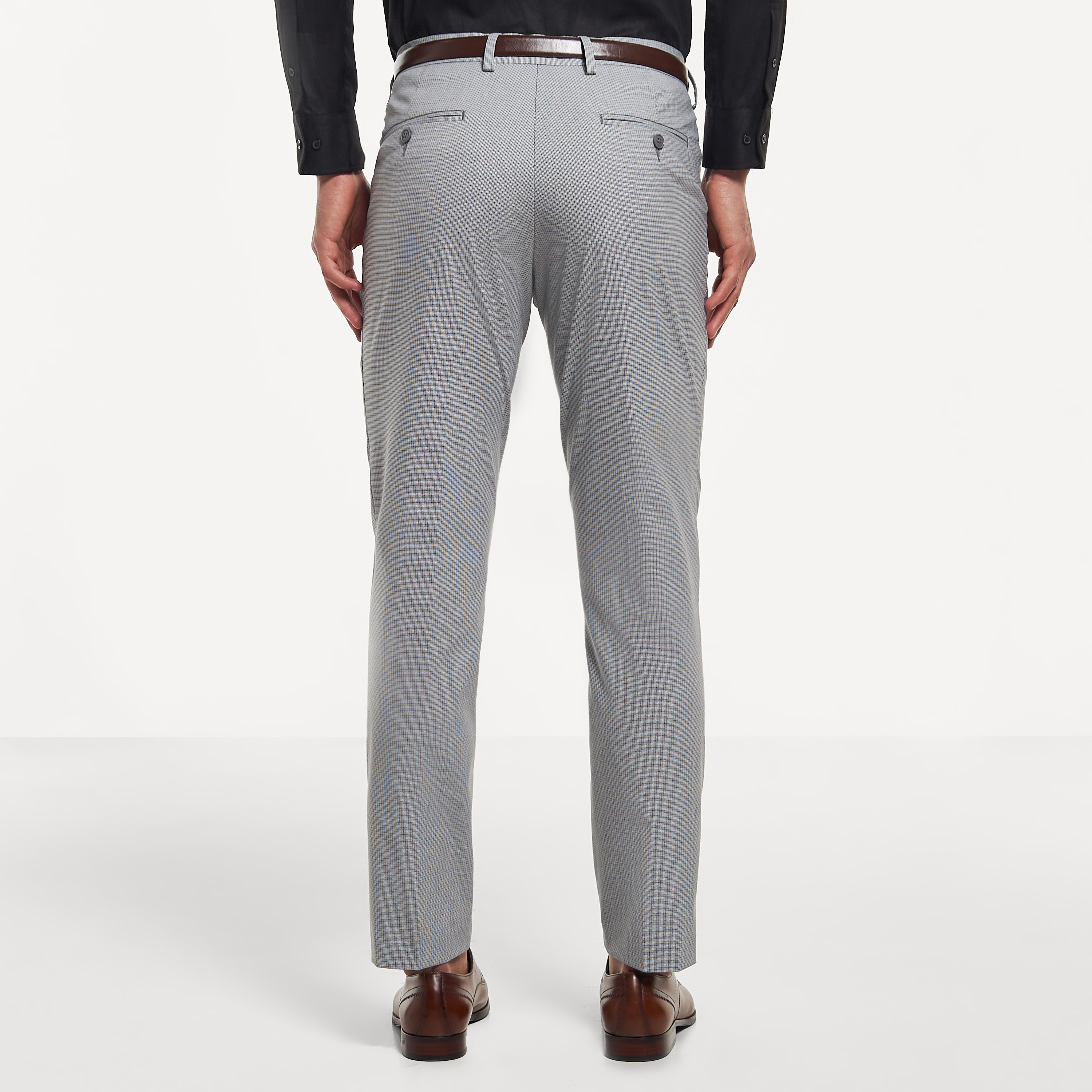 Dry Jeans Co. Grey Mens Checked Formal Trouser at Rs 440 in Ludhiana | ID:  20309266897