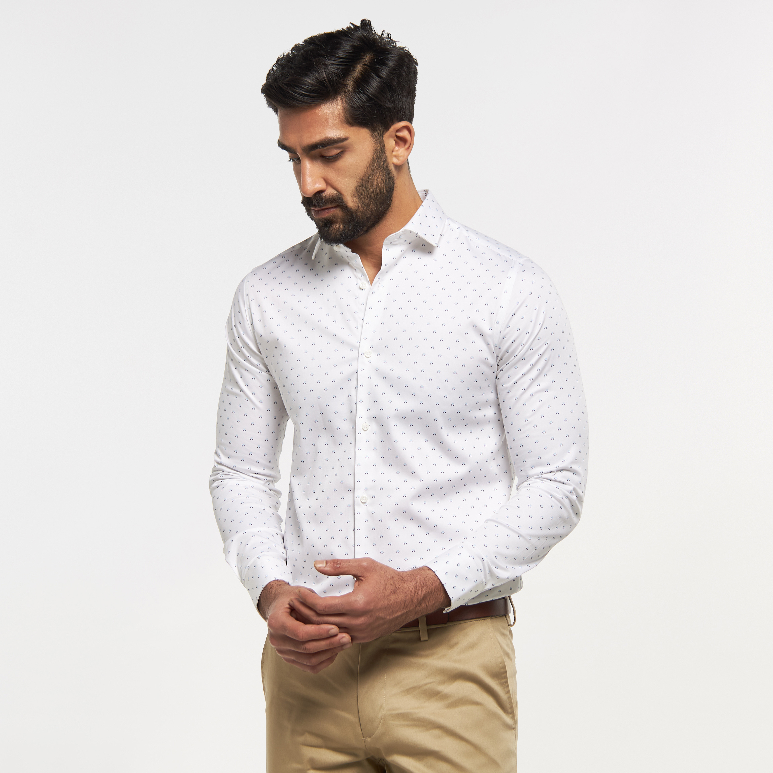 Mens slim deals fit shirts