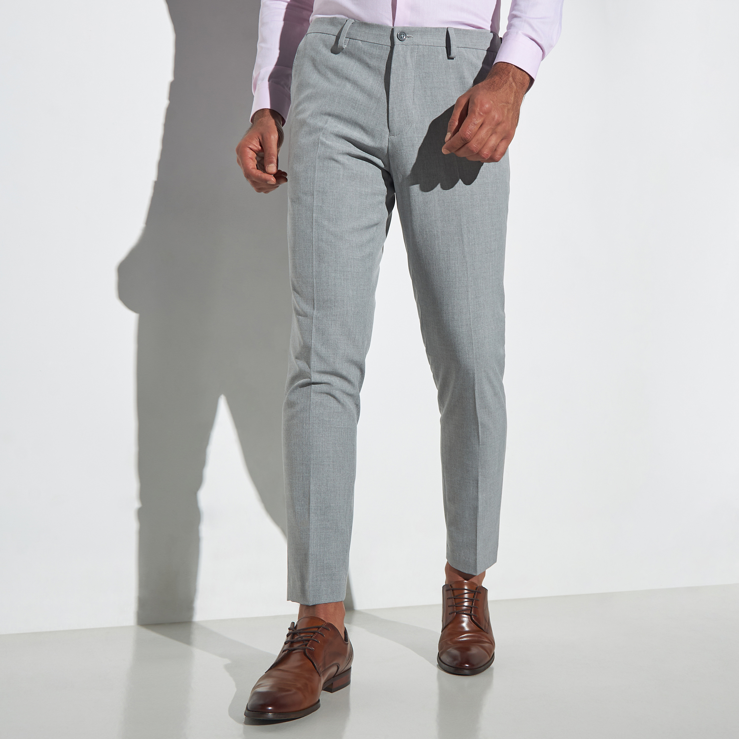 Slim Fit High Waisted Mens Formal Trousers Sale For Business, Weddings, And  Social Events English Naples Style With Straight Cropped Pants From  Longan08, $36.75 | DHgate.Com