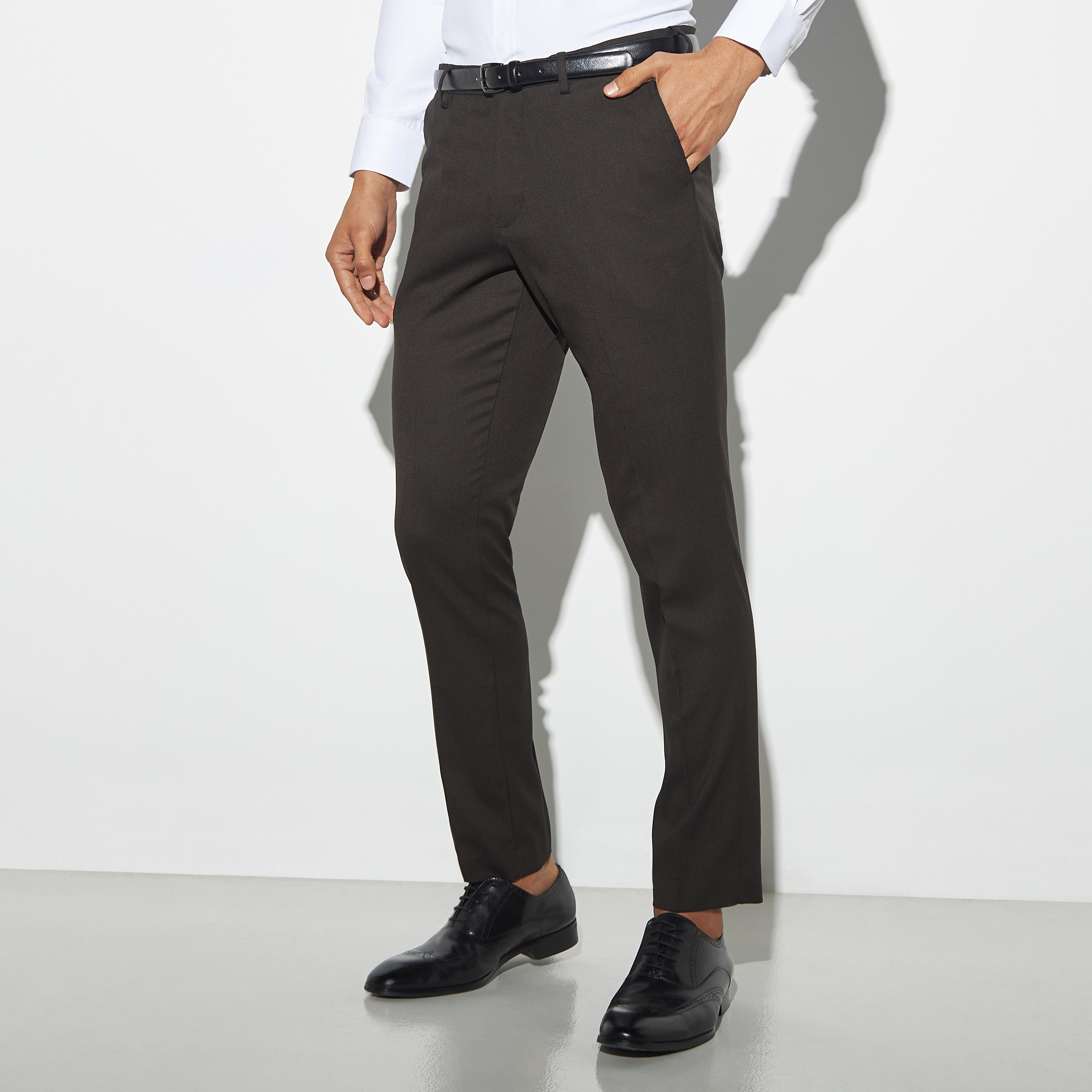 Buy Grey Trousers & Pants for Men by CODE by Lifestyle Online | Ajio.com