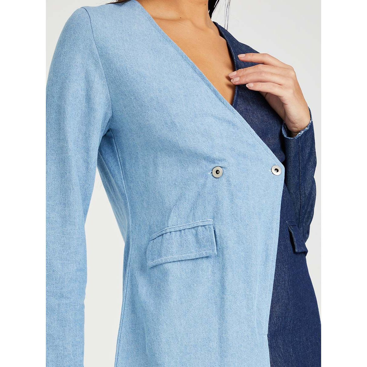Styli Long Sleeves Colorblock Denim Midi Dress-women-clothing-dresses-image-3