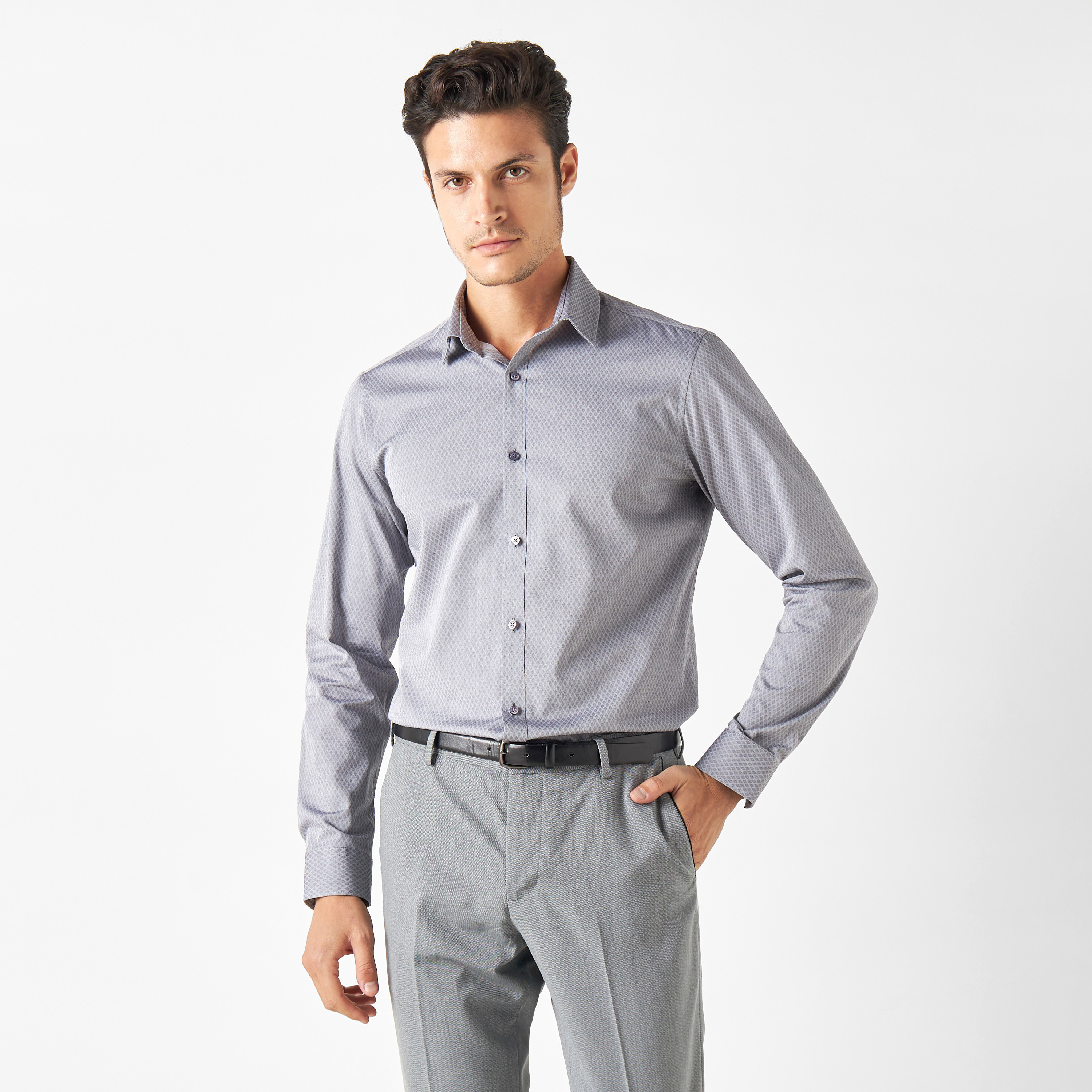 Slim fit hot sale evening shirt