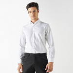 Buy Textured Slim Fit Formal Shirt with Long Sleeves