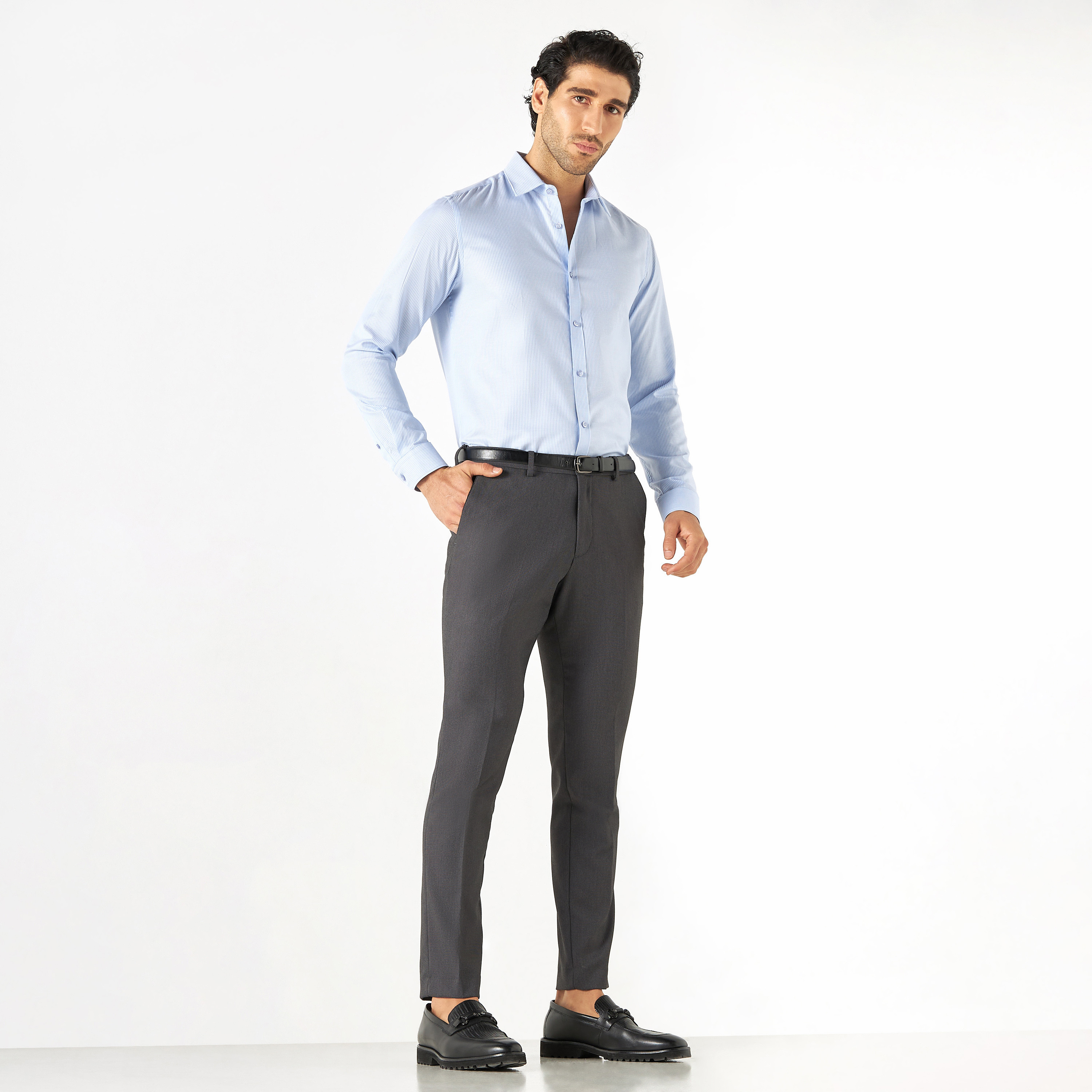 Striped Formal Shirt with Long Sleeves-men-clothing-shirts-image-2