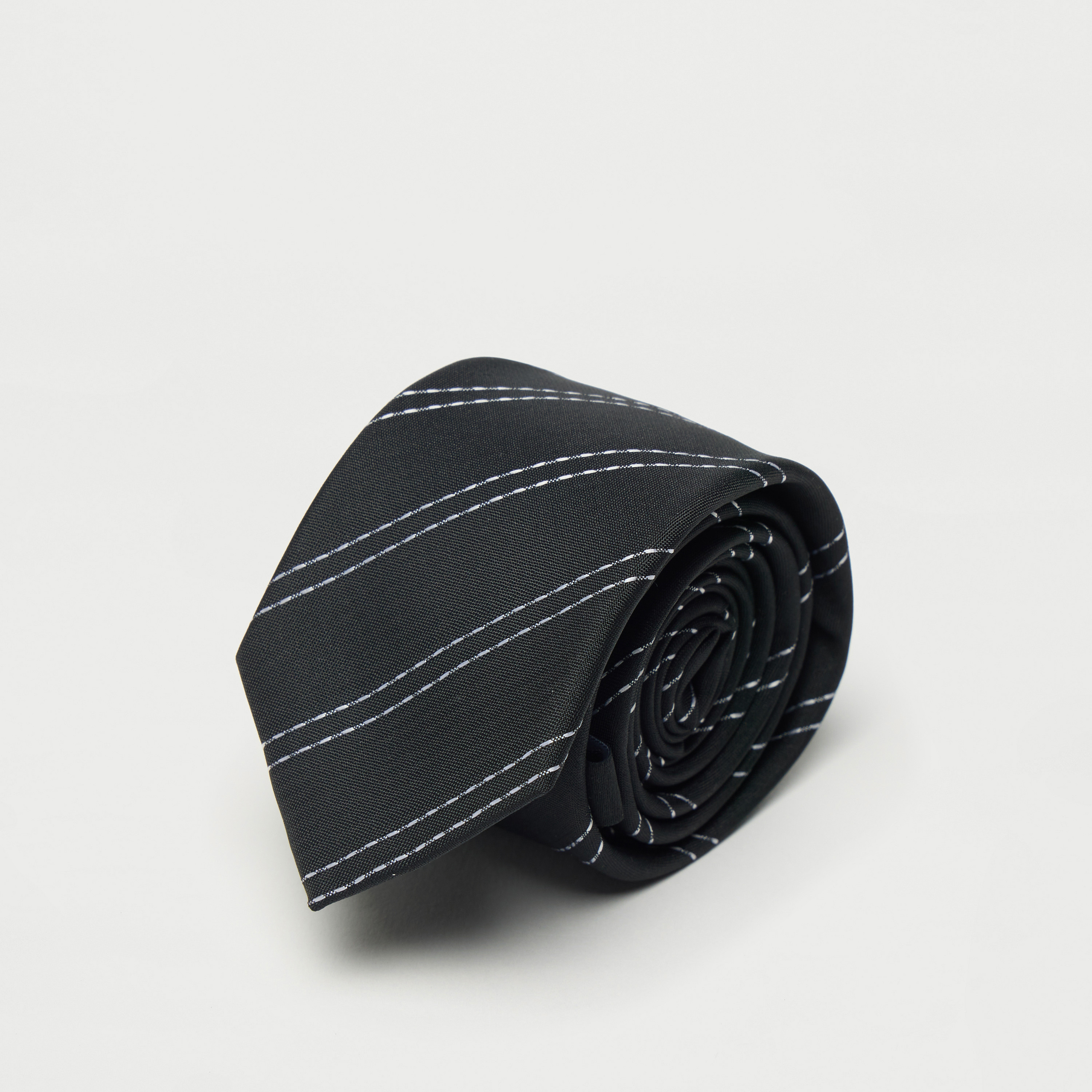 Textured Formal Tie with Keeper Loop-men-tiesandcufflinks-pocketsquares-image-14
