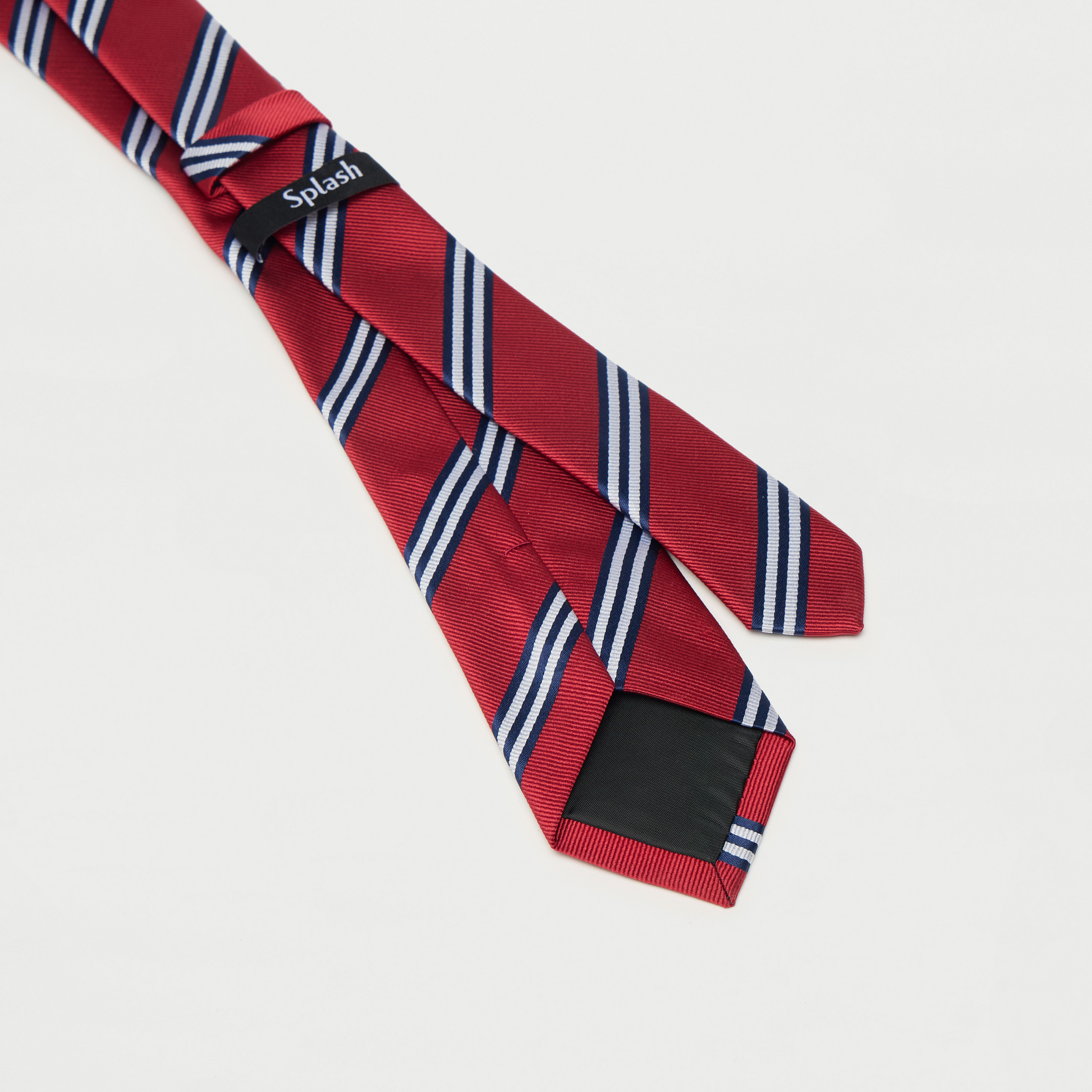 Textured Formal Tie with Keeper Loop-men-tiesandcufflinks-pocketsquares-image-6