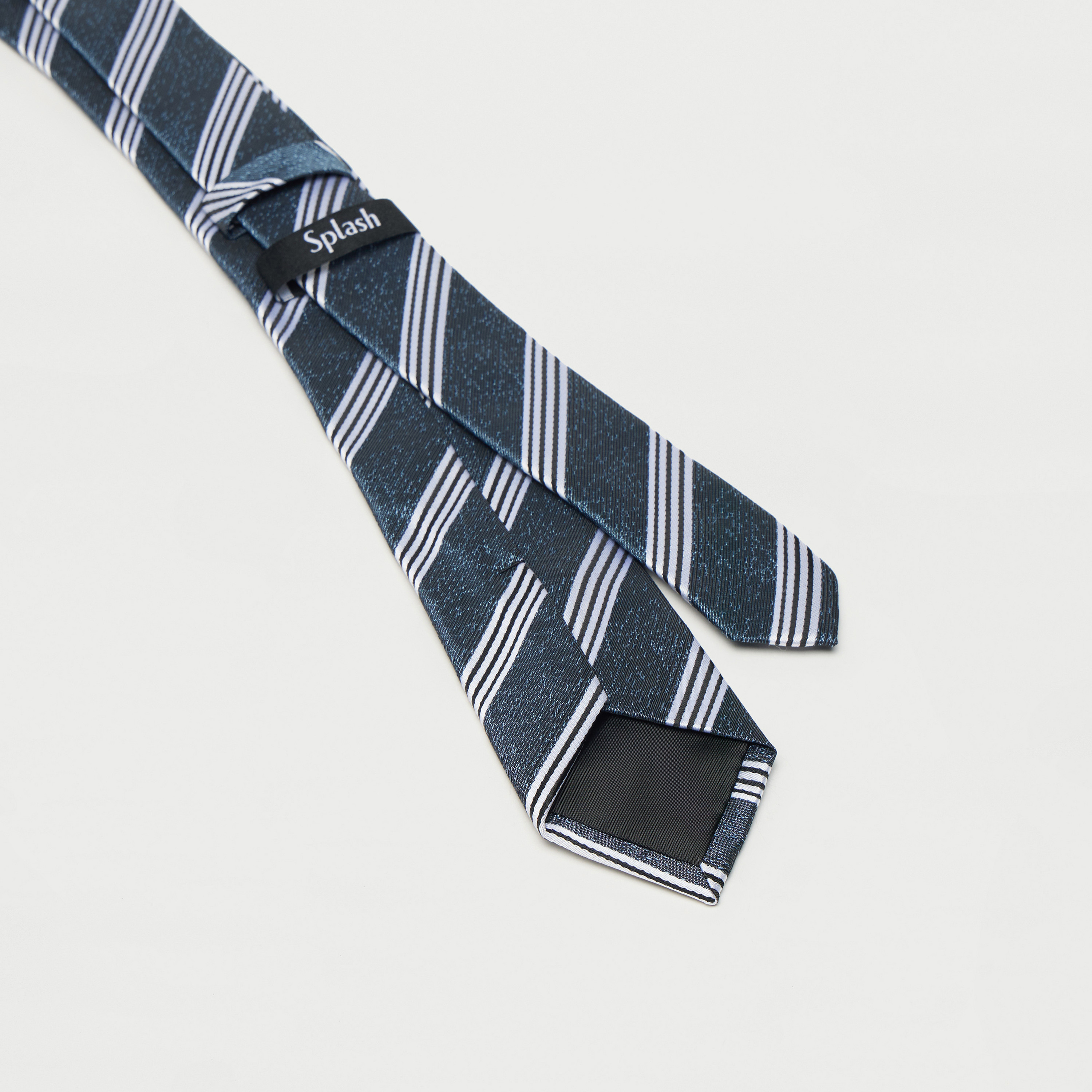 Textured Formal Tie with Keeper Loop-men-tiesandcufflinks-pocketsquares-image-12