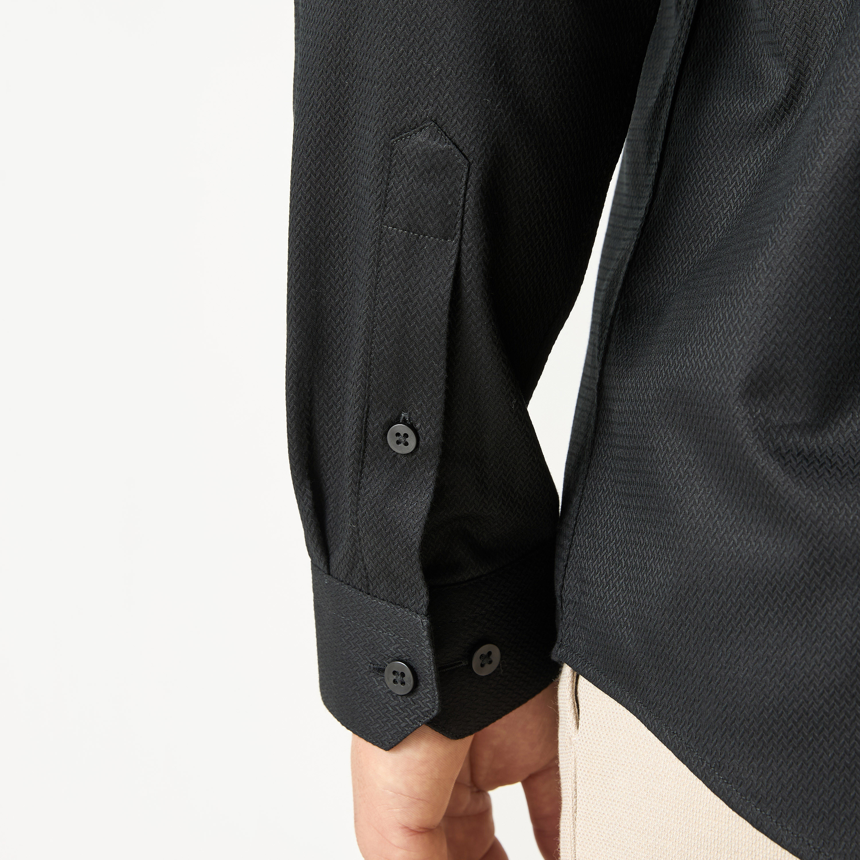 قميص رسمي بارز الملمس بأكمام طويلة-men-clothing-shirts-image-10