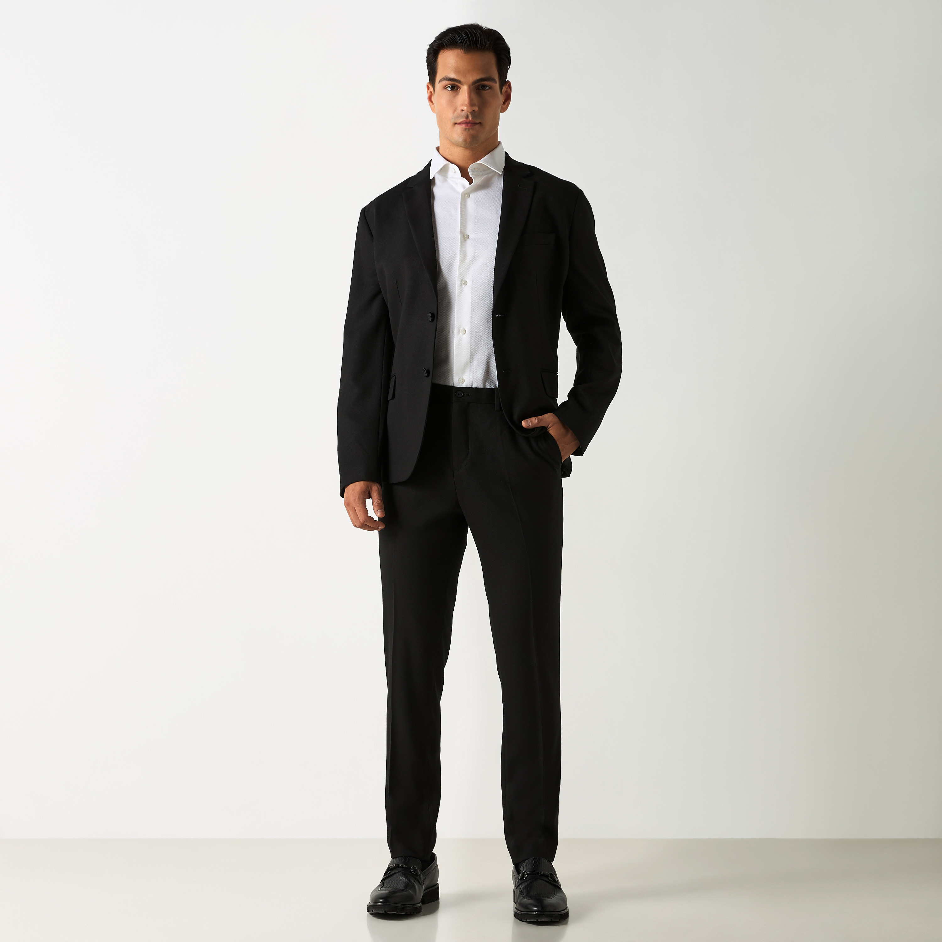 قميص رسمي بارز الملمس بأكمام طويلة-men-clothing-shirts-image-12