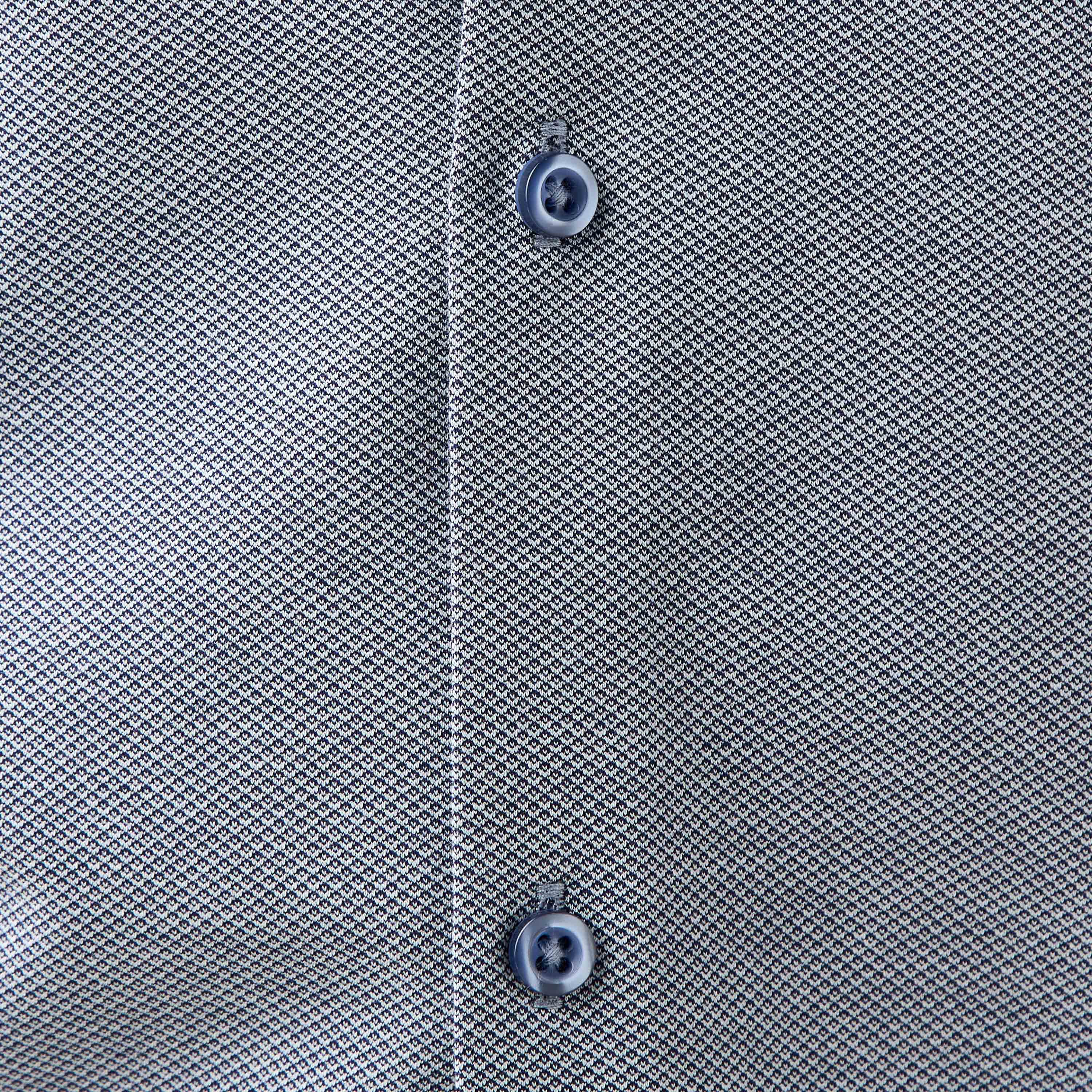 Slim Fit Textured Shirt with Collar and Long Sleeves-men-clothing-shirts-image-6