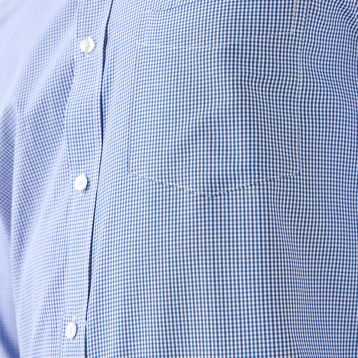 Regular Fit Checked Collared Shirt with Chest Pocket-men-clothing-shirts-image-6