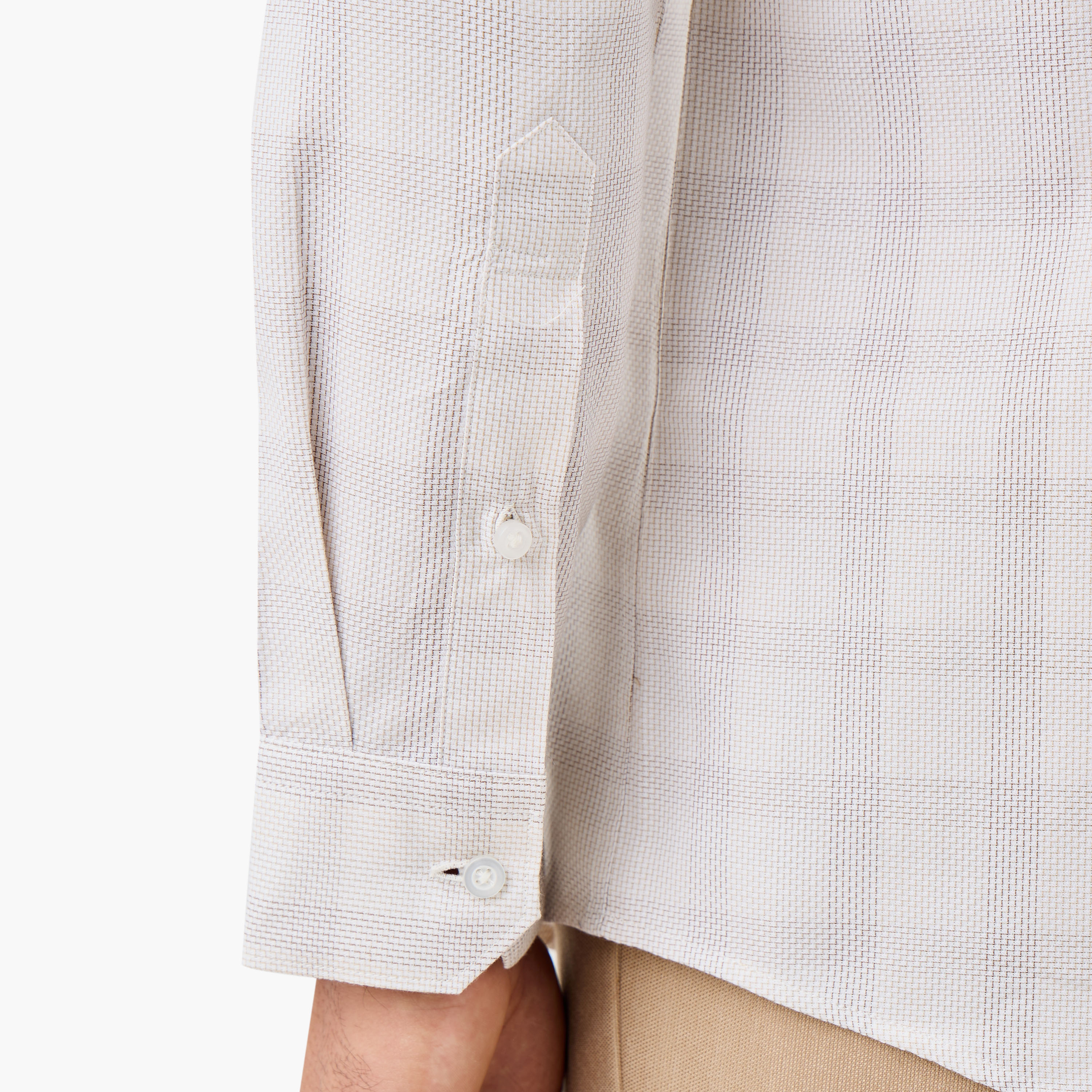 قميص كاروهات بقصة عادية وياقة عادية-men-clothing-shirts-image-5