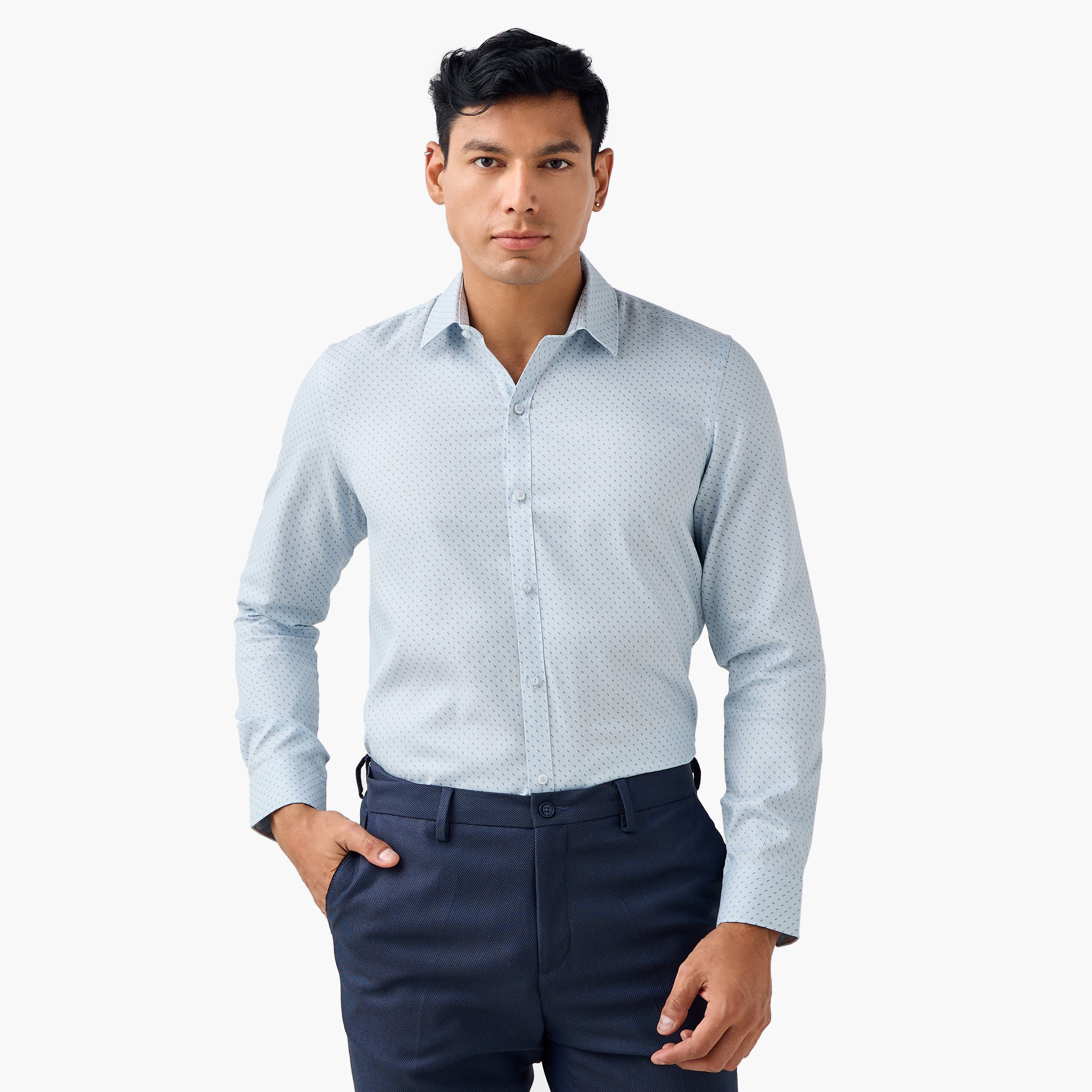 Printed Regular Fit Formal Shirt-men-clothing-shirts-image-1