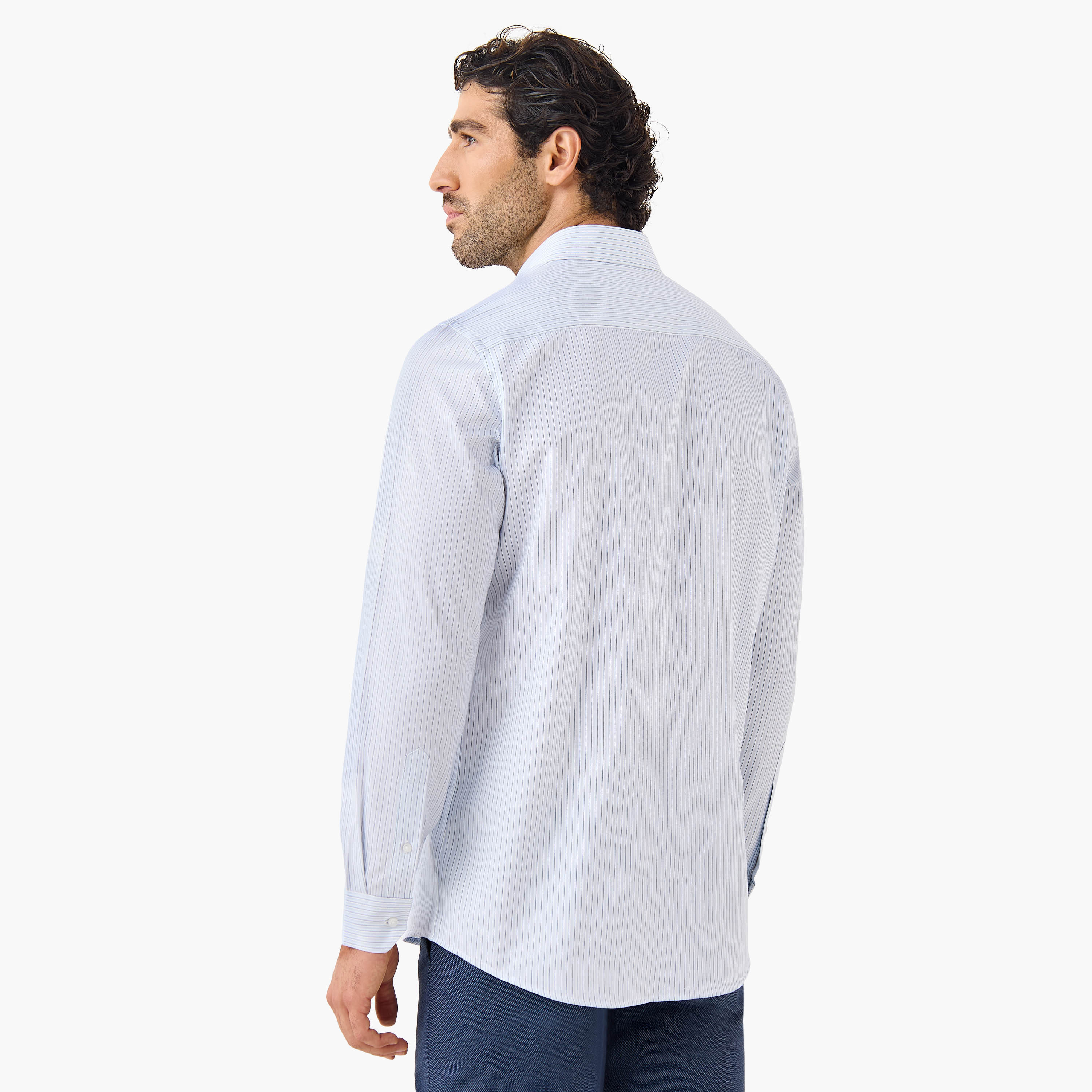 قميص رسمي مقلم بقصّة عادية-men-clothing-shirts-image-3
