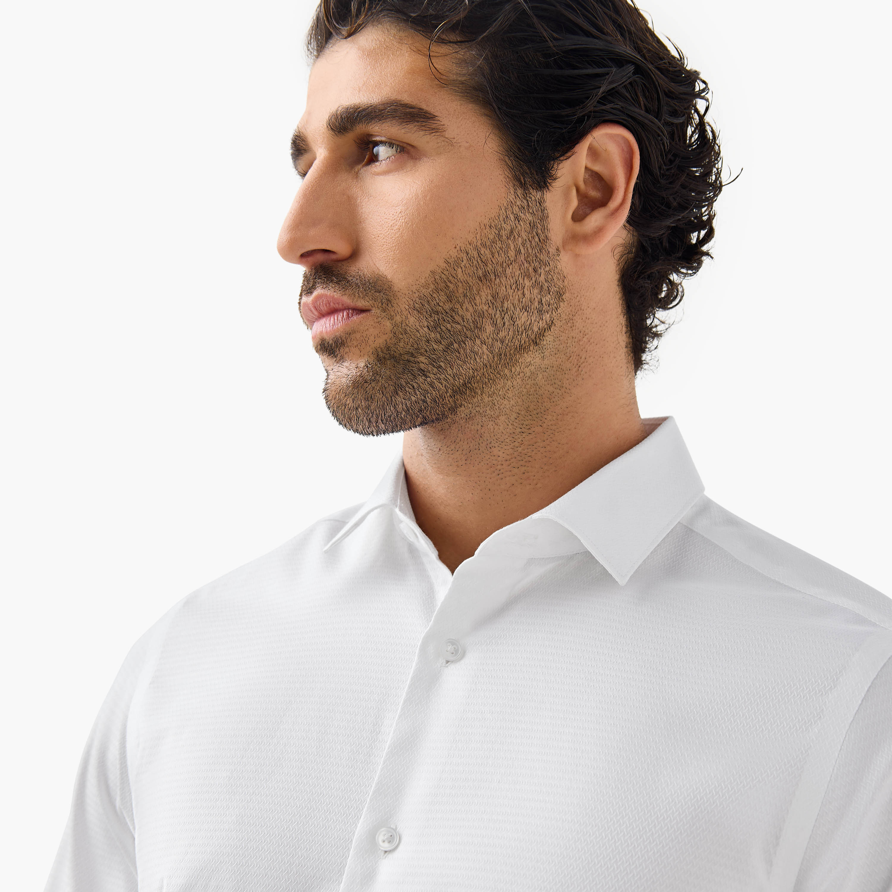 قميص بارز الملمس بقصّة عادية وأكمام طويلة-men-clothing-shirts-image-4