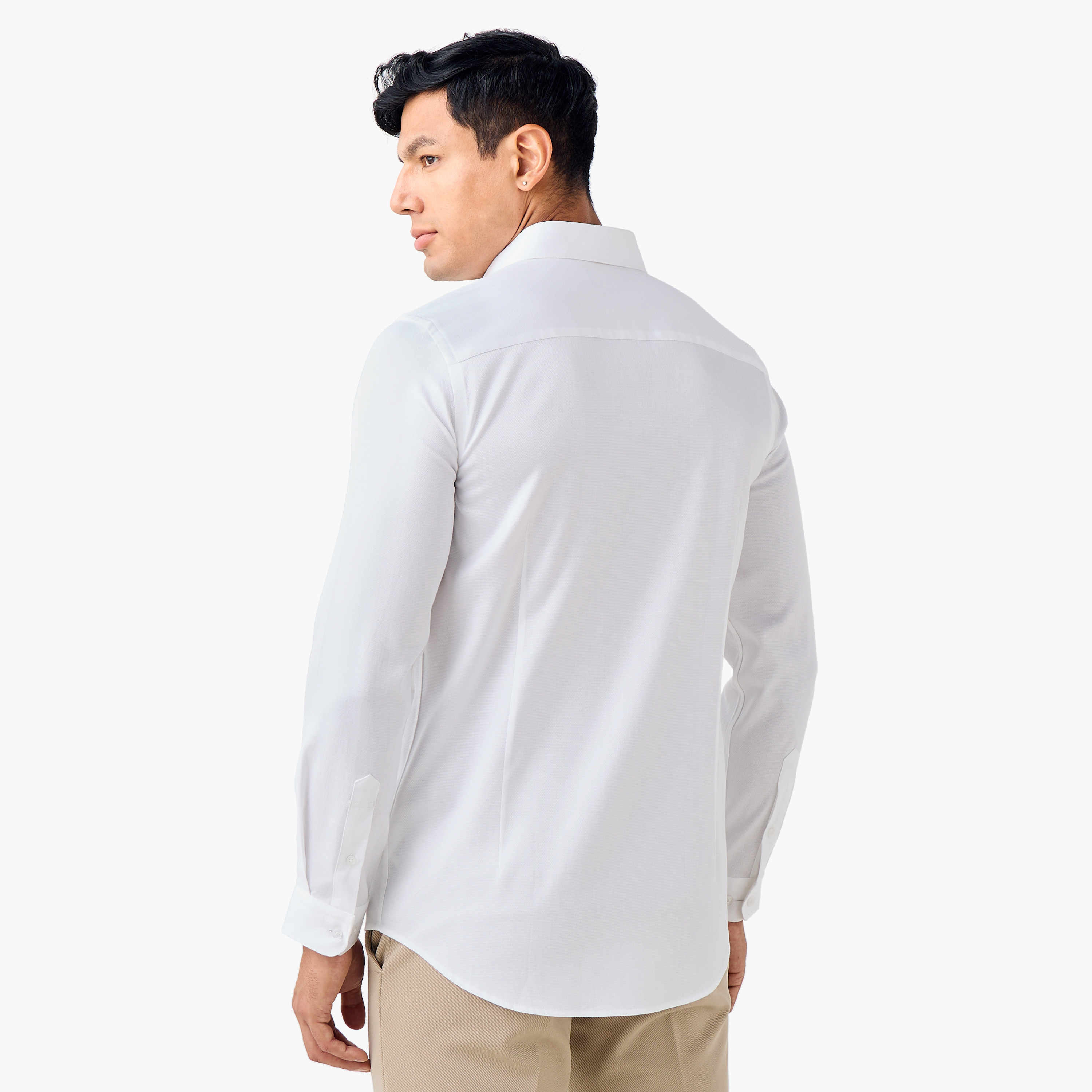 Slim Fit Dobby Collared Shirt-men-clothing-shirts-image-3