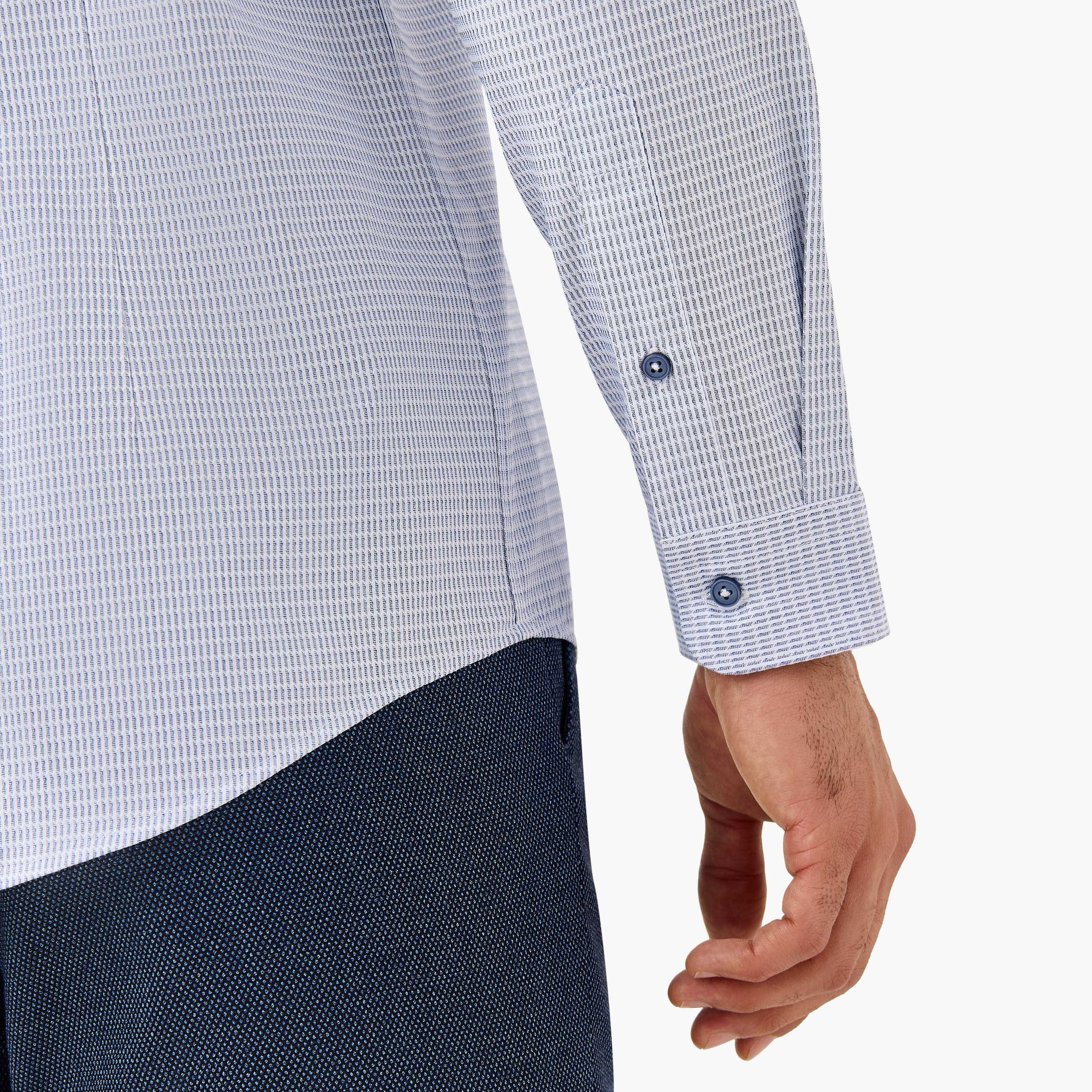 Slim Fit Dobby Collared Shirt-men-clothing-shirts-image-5