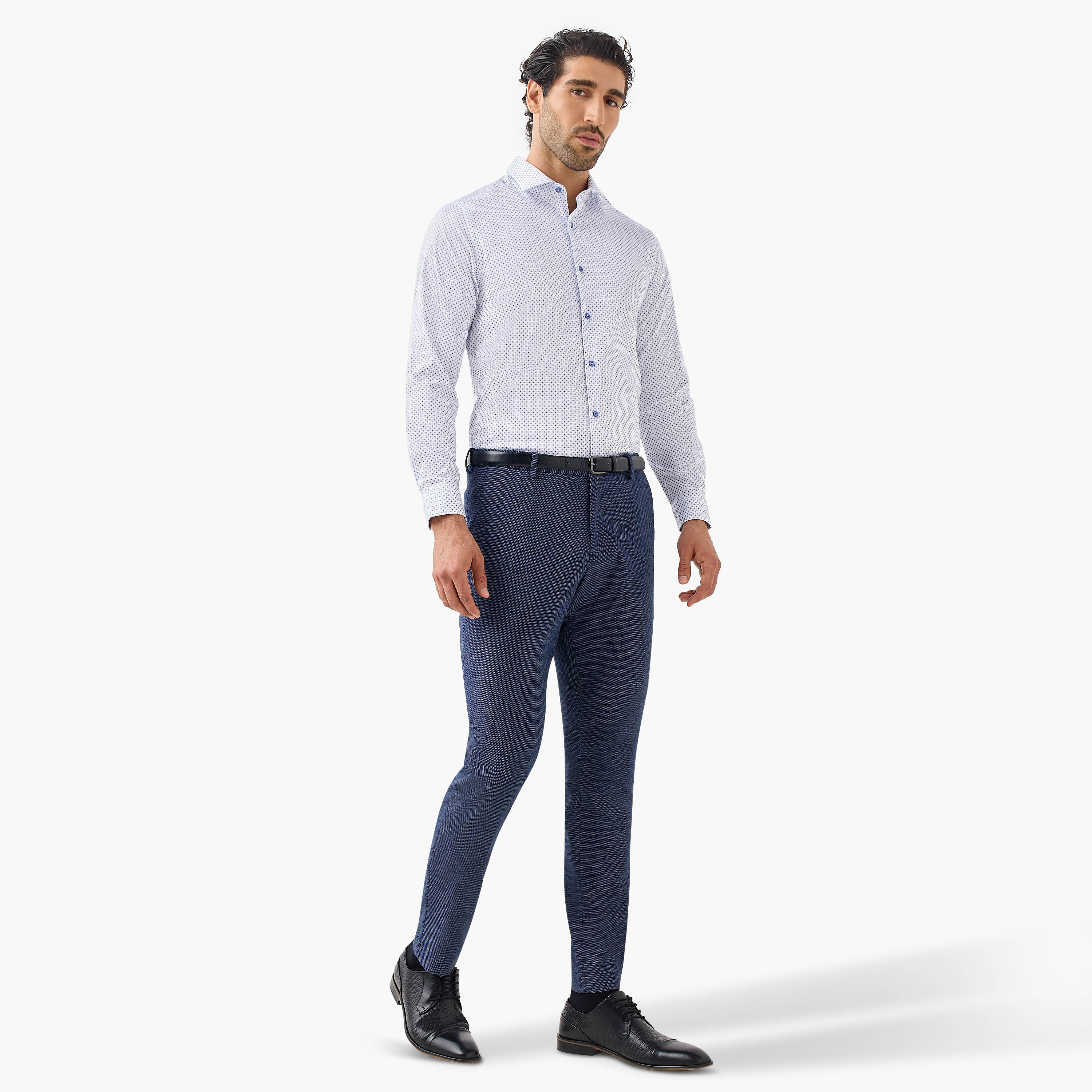قميص بقصّة سليم وأكمام طويلة وطبعات-men-clothing-shirts-image-2