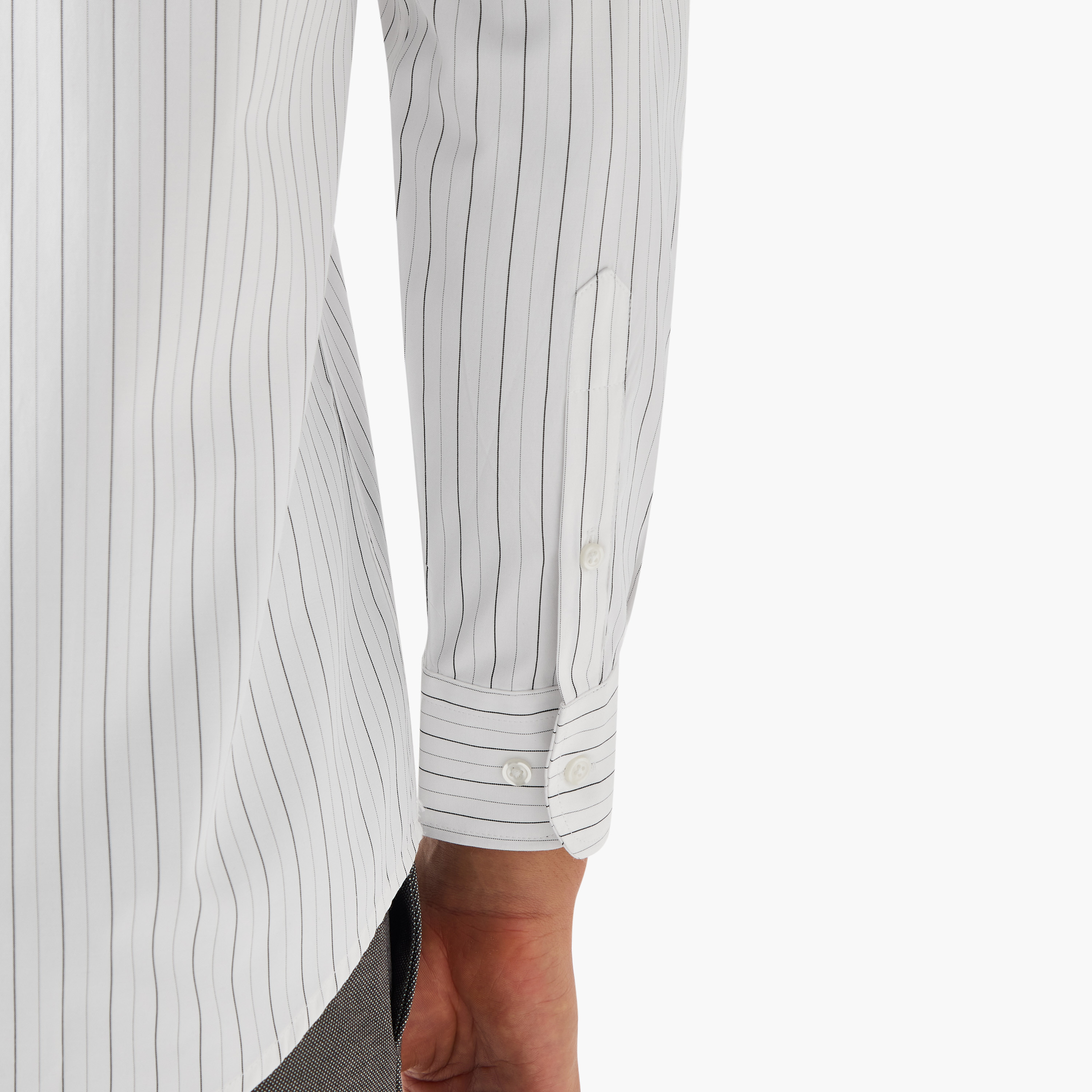 Regular Fit Striped Collared Shirt-men-clothing-shirts-image-4